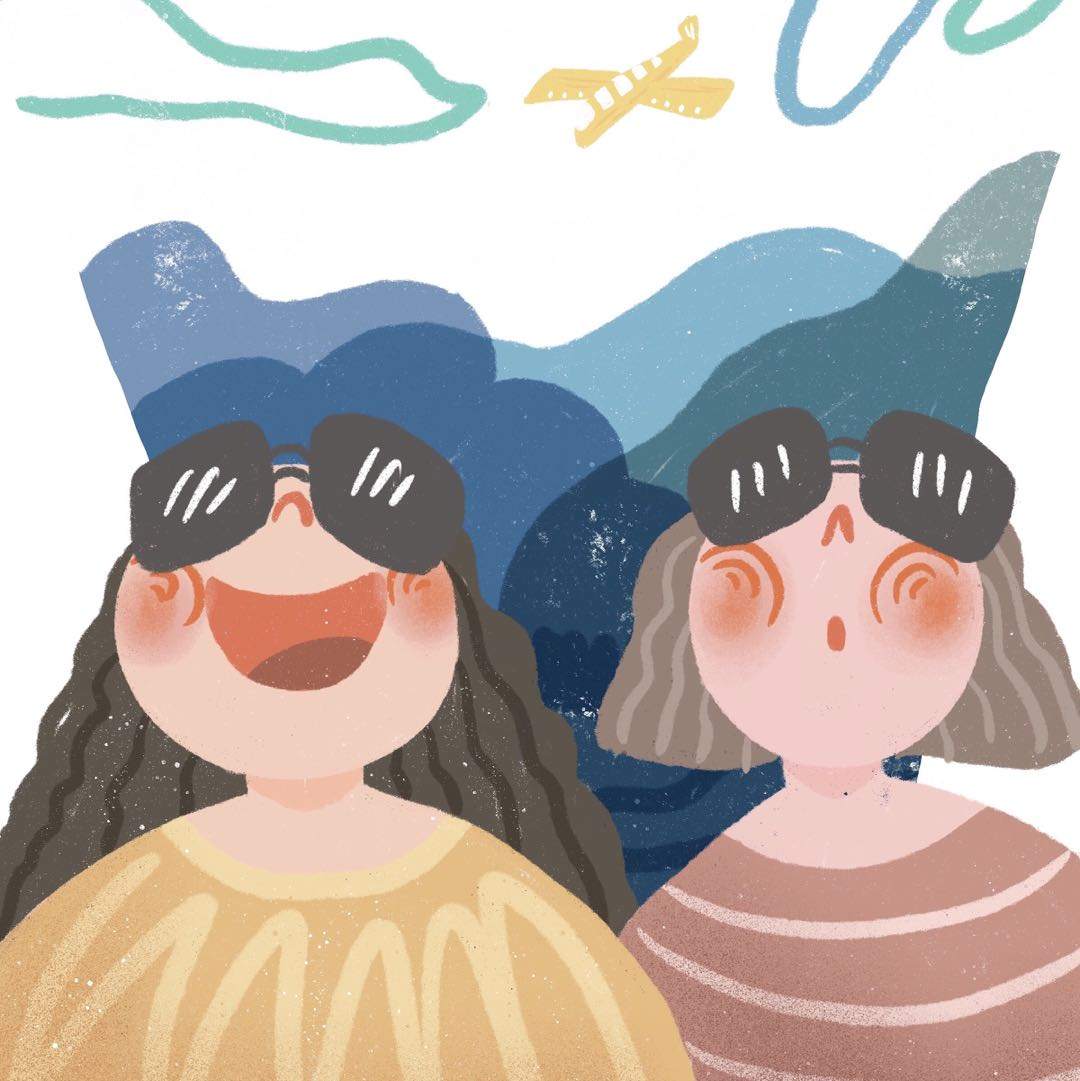 与闺蜜的美好时光