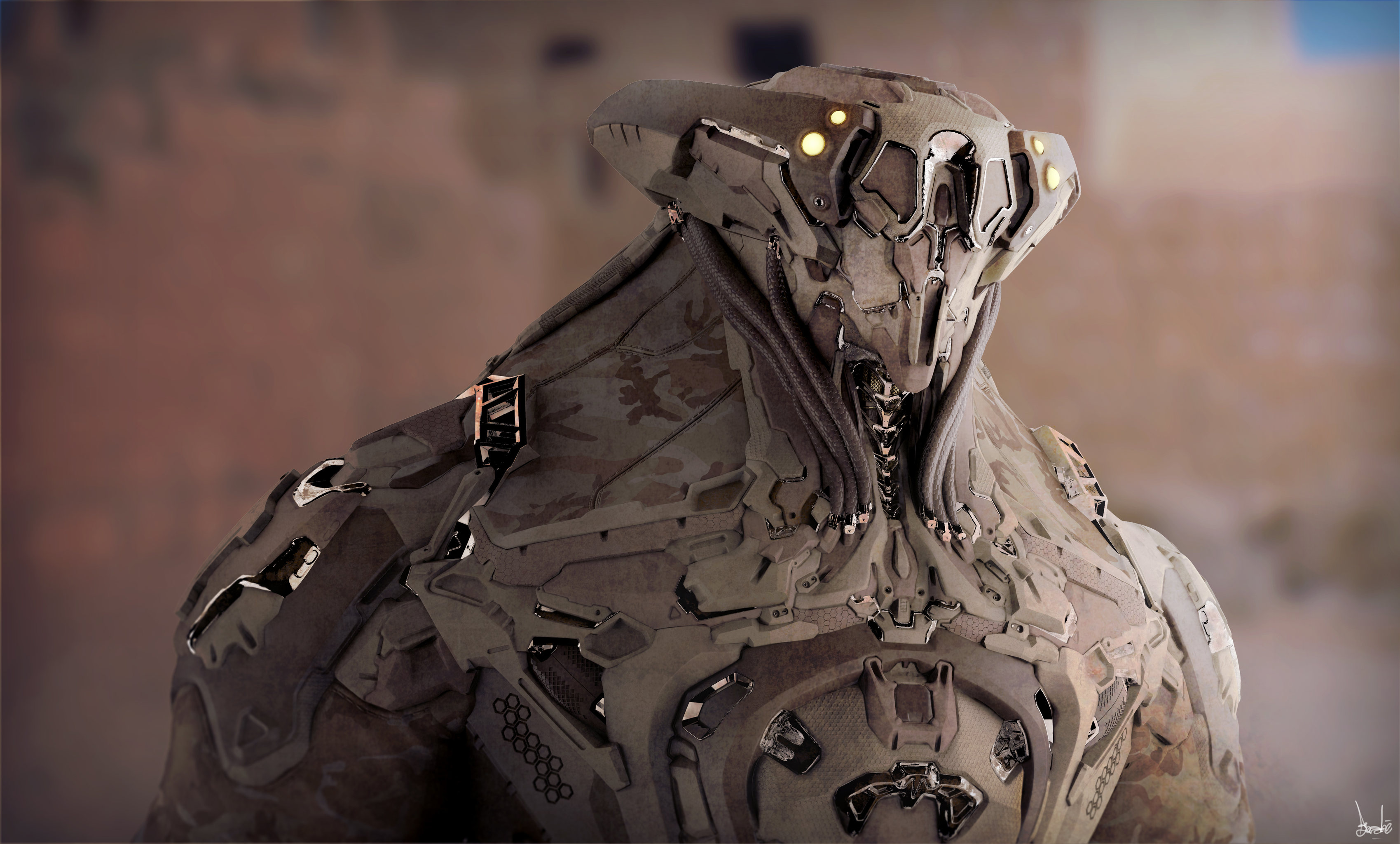 小心!机械怪兽来袭