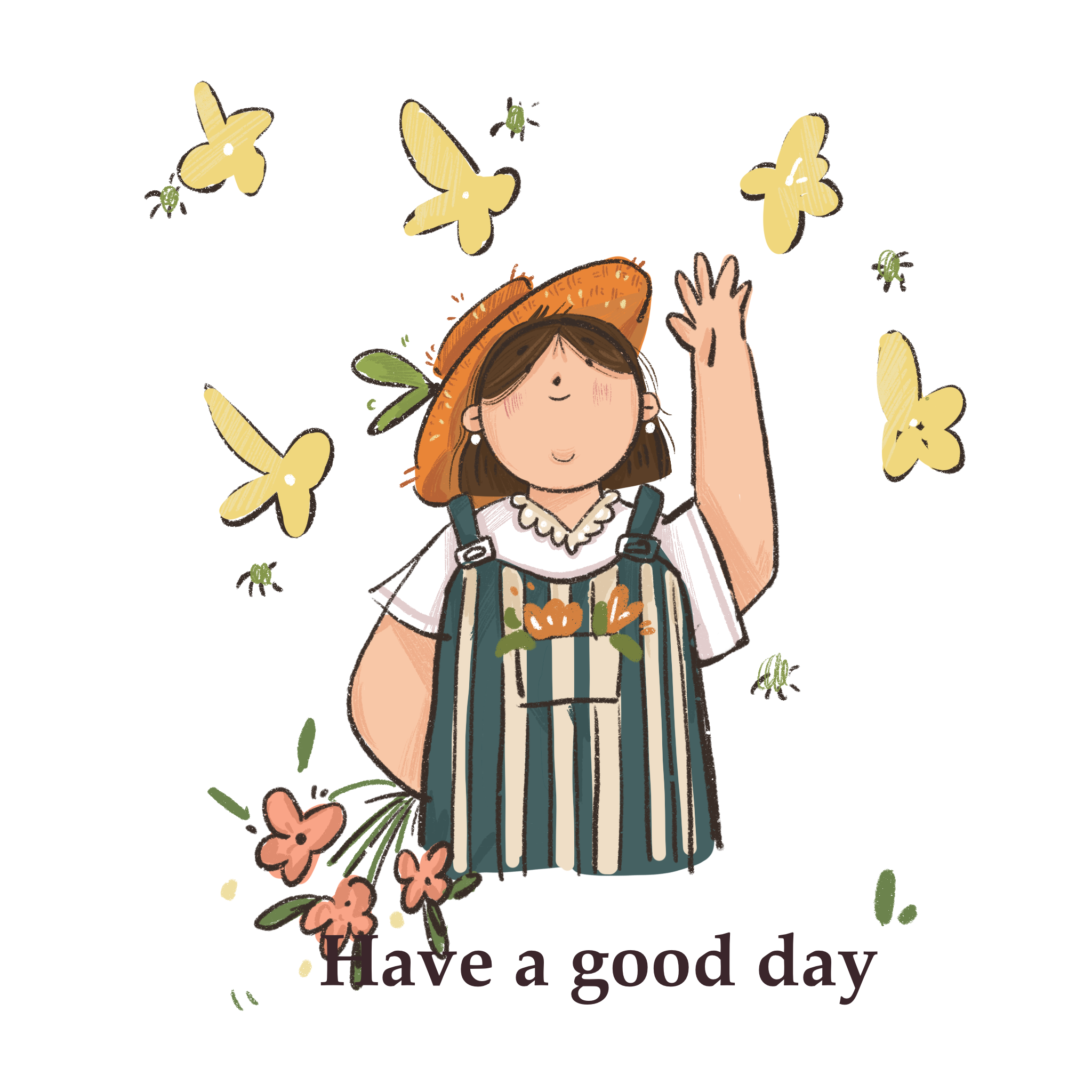 《美好的一天》绘画合集