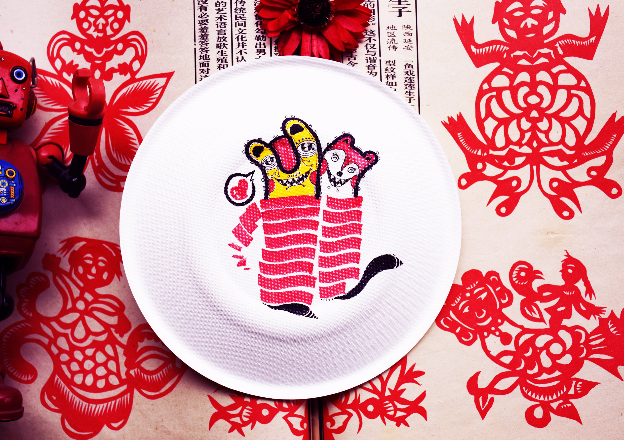 这样的盘子您舍得用吗