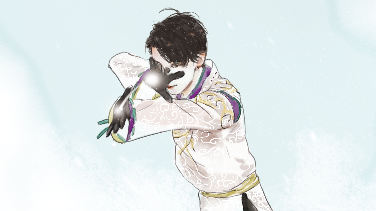 羽生结弦 - 九瑞 - 原创作品 - 视觉中国(shijueme)