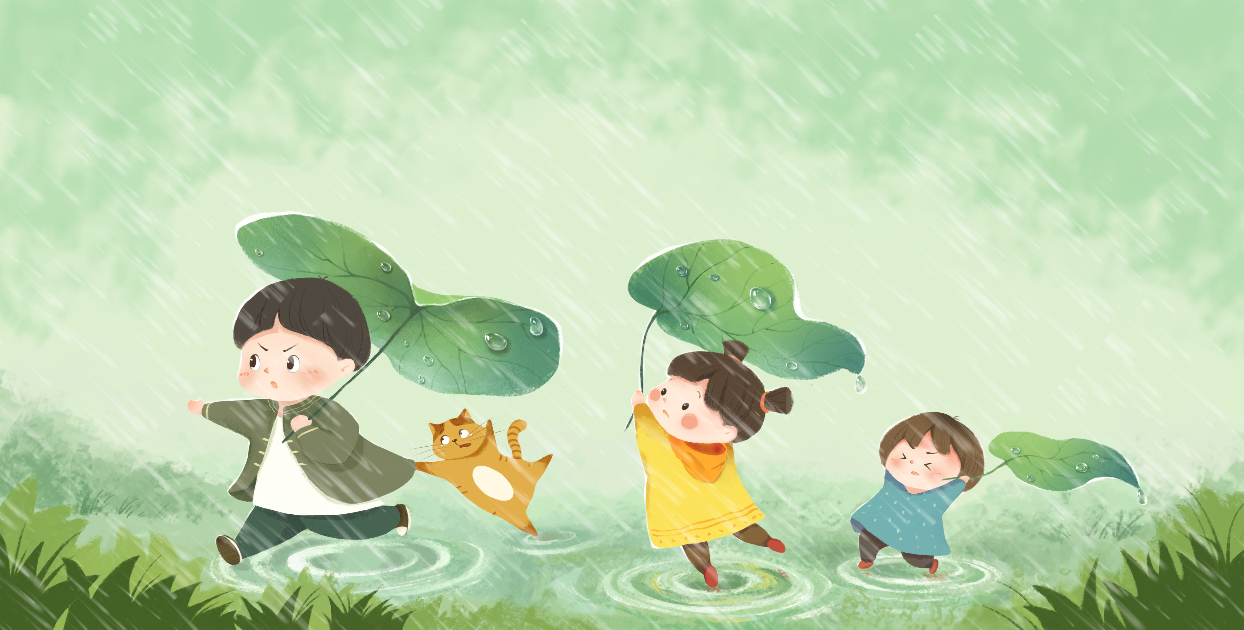 《孩子眼中的二十四节气》童诗绘本节选