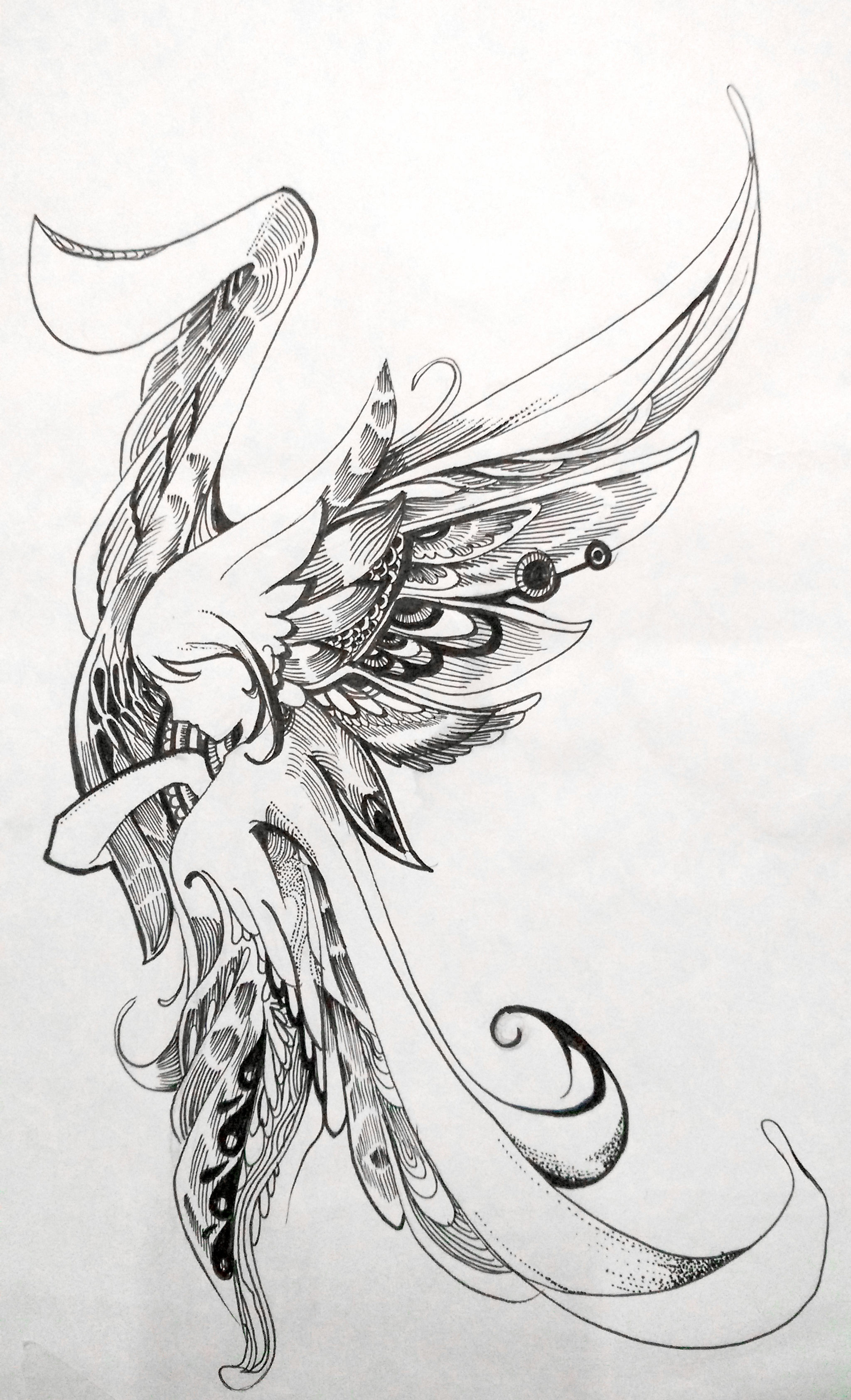 jk英文设计手绘草稿