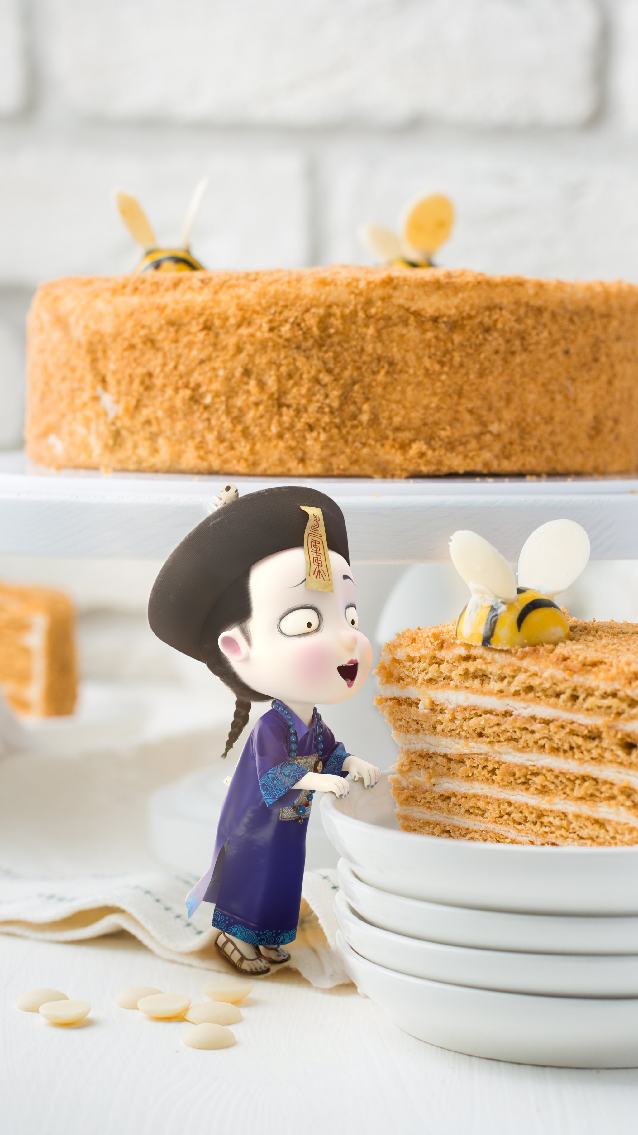 你向我走来时,风里都是甜甜的| 僵小鱼吃货壁纸