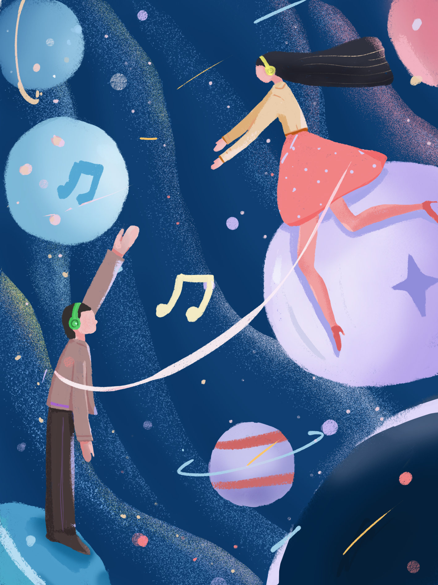 平面插画 | 音乐系列