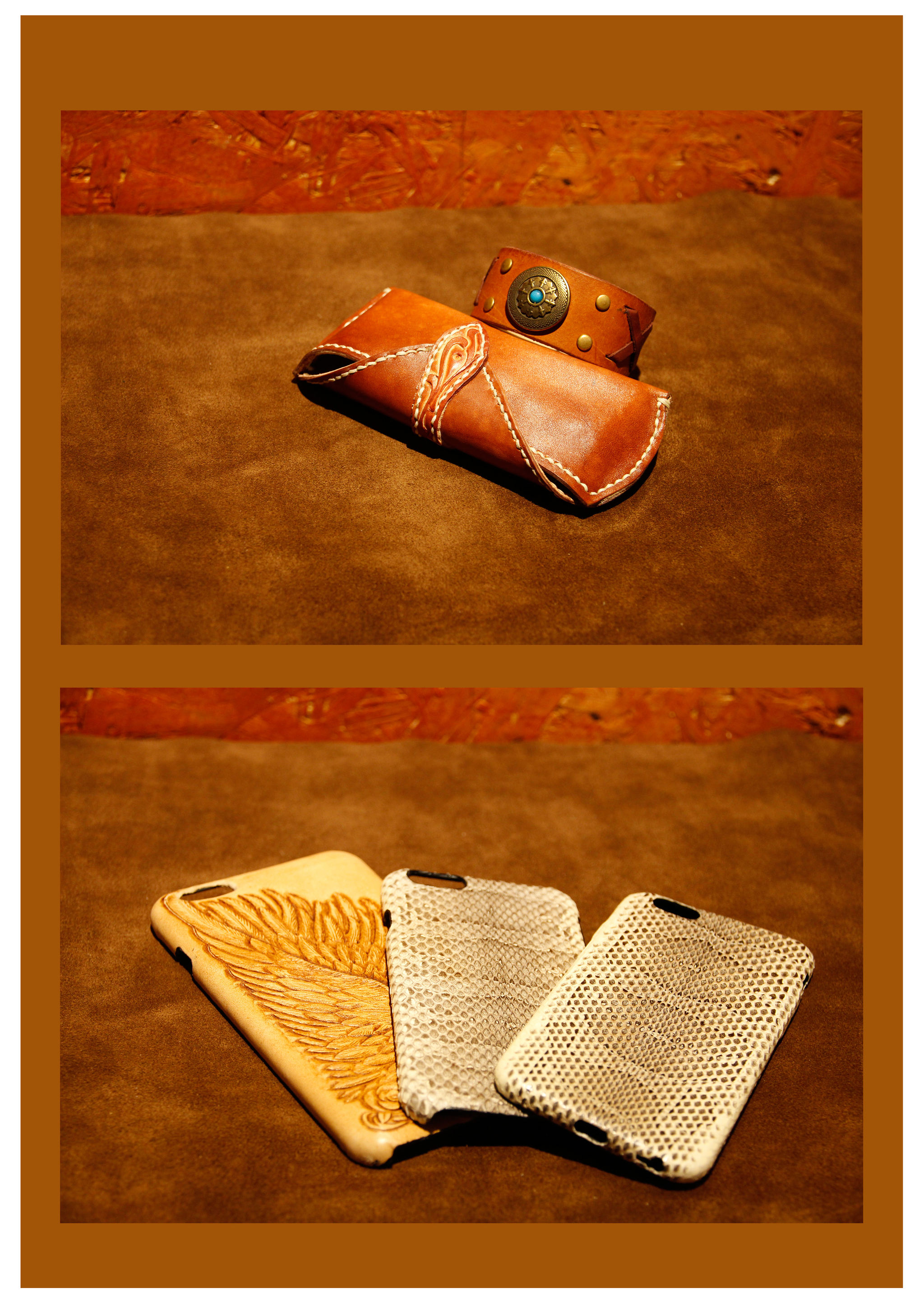 《漠色—手工皮具设计》