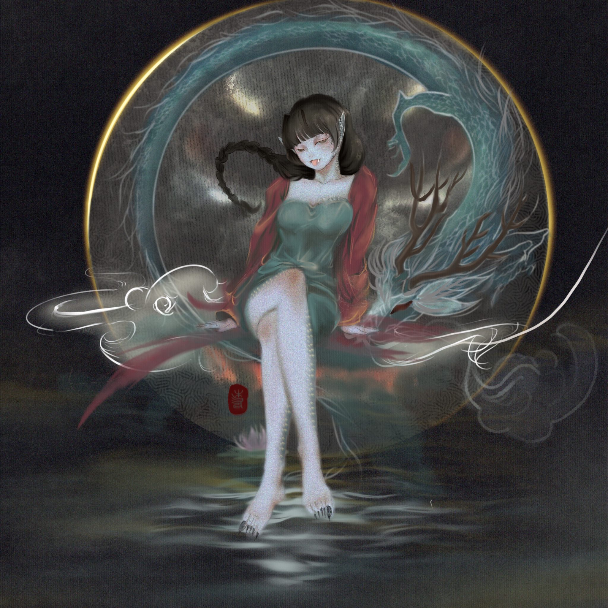 山鬼系列 - 枭jojo - 原创作品 - 视觉中国(shijueme)