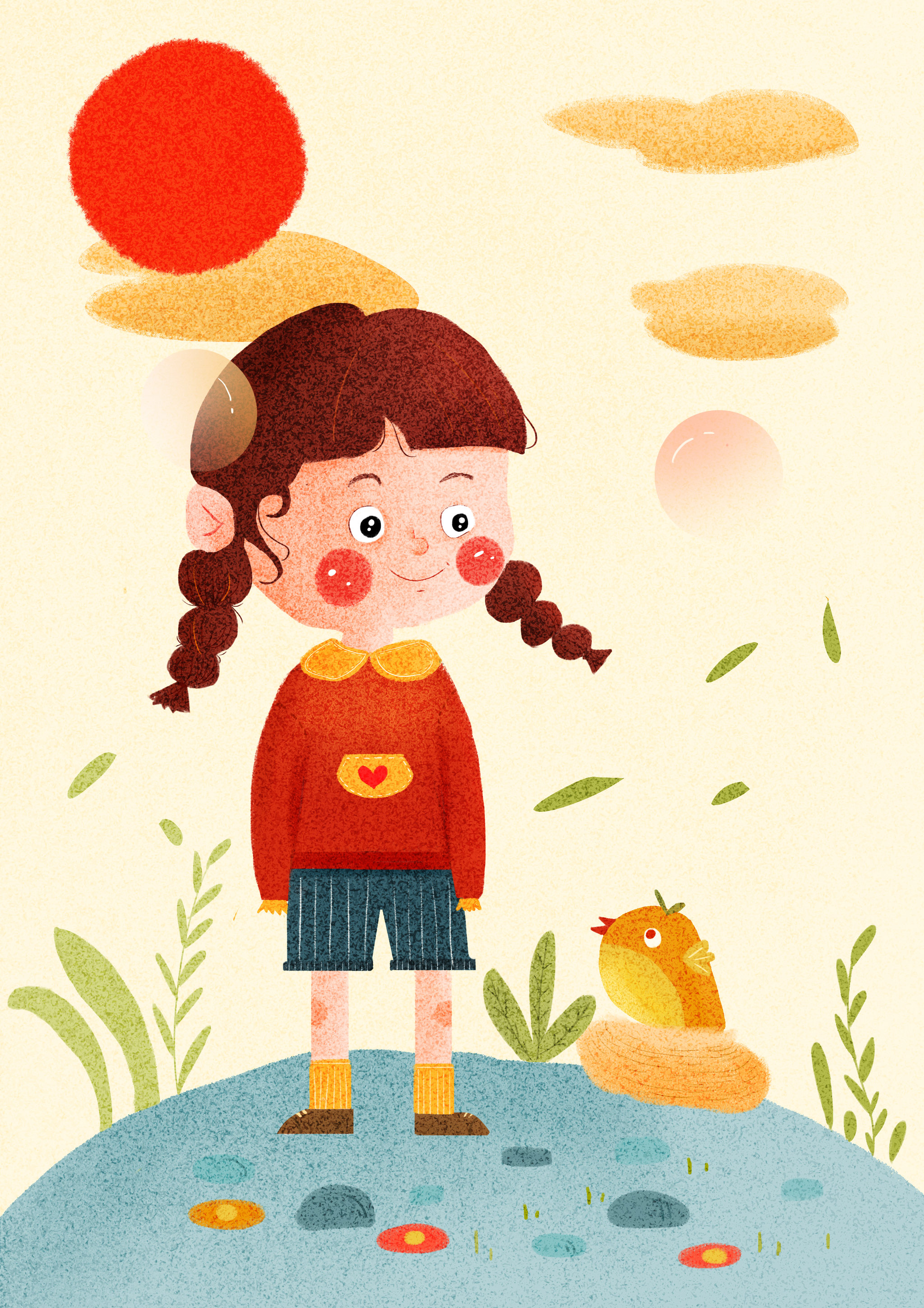 吹泡泡 - nicole-卷儿 - 原创作品 - 视觉中国(shijueme)