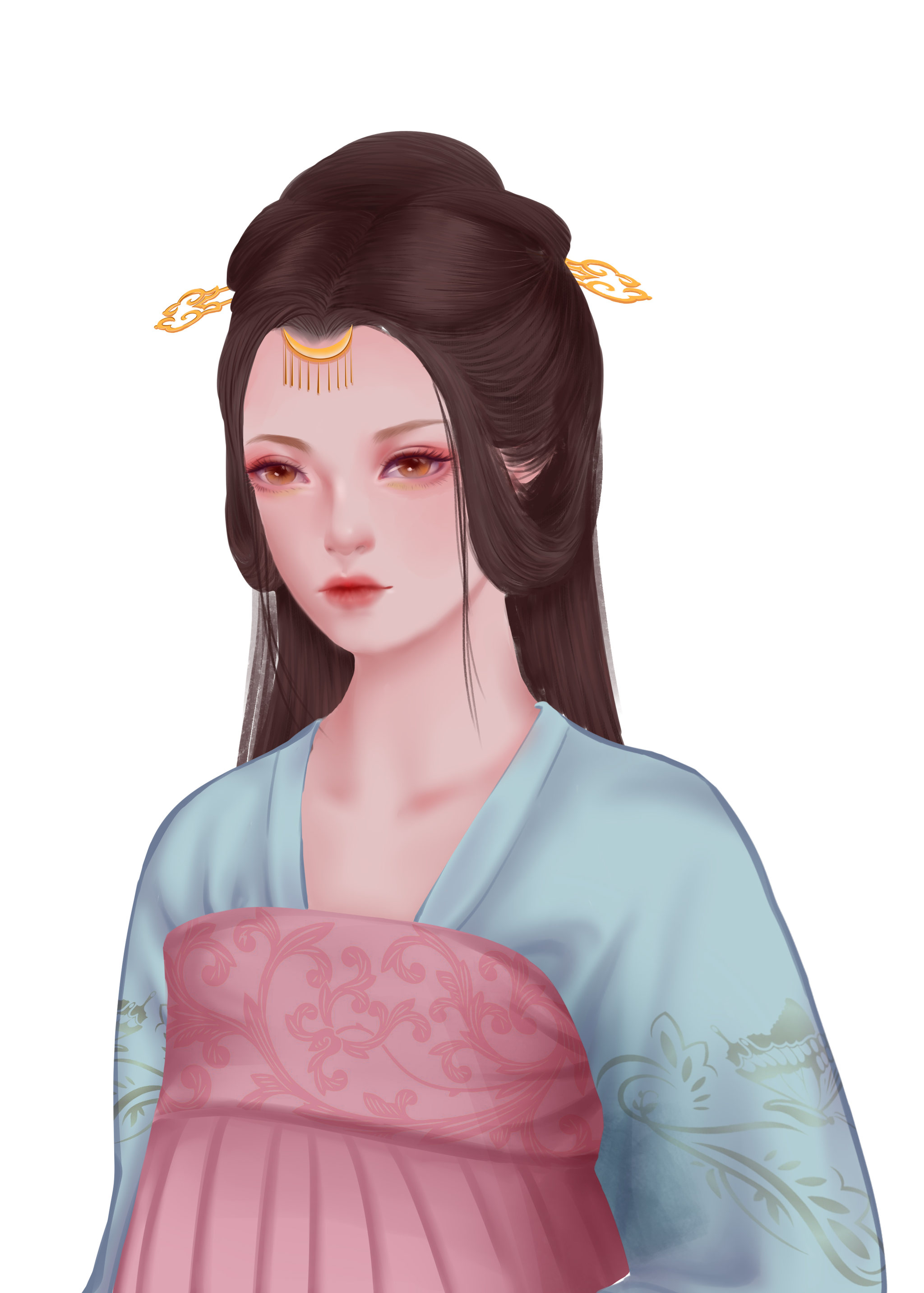 橙光人物 - 婆婆嘎 - 原创作品 - 视觉中国(shijueme)