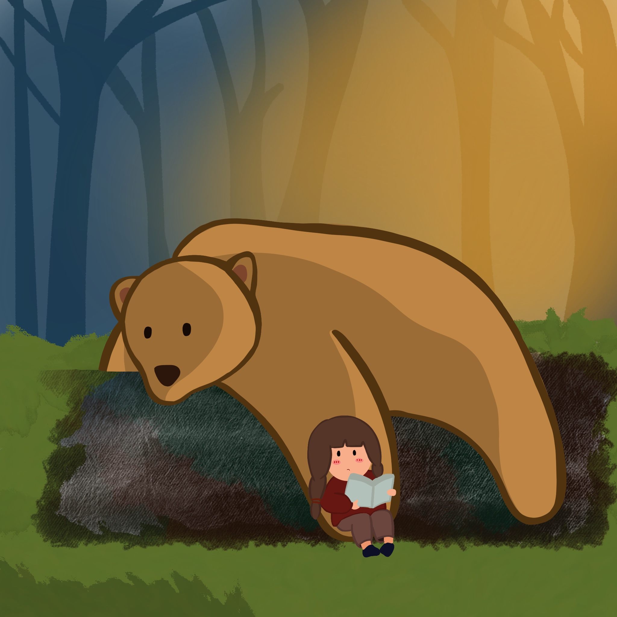 《这个熊熊好可爱》 - 181****2185 - 原创作品 - 视觉中国(shijueme)