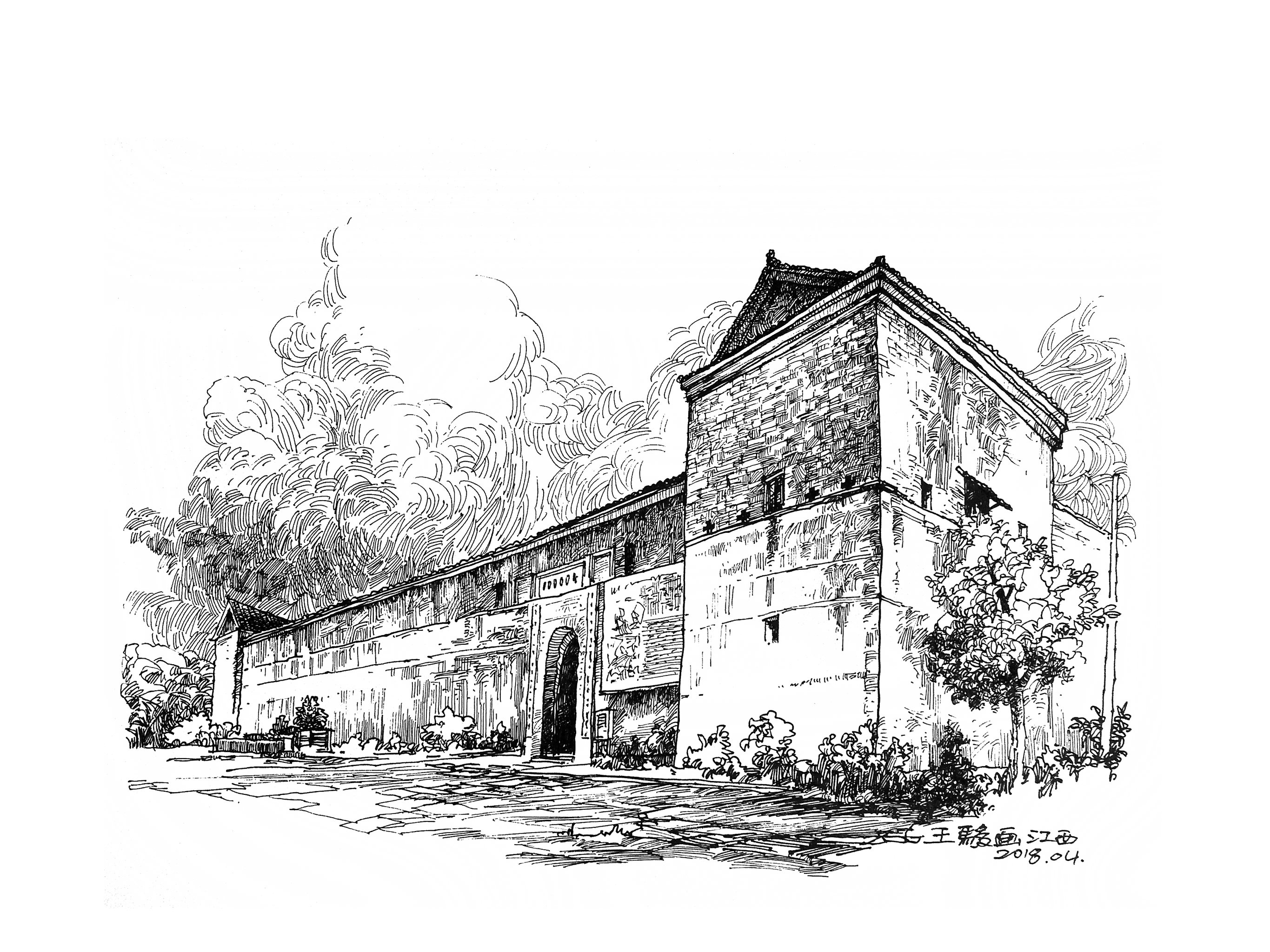 作者:王骏|中国钢笔画联盟理事,工艺美术师