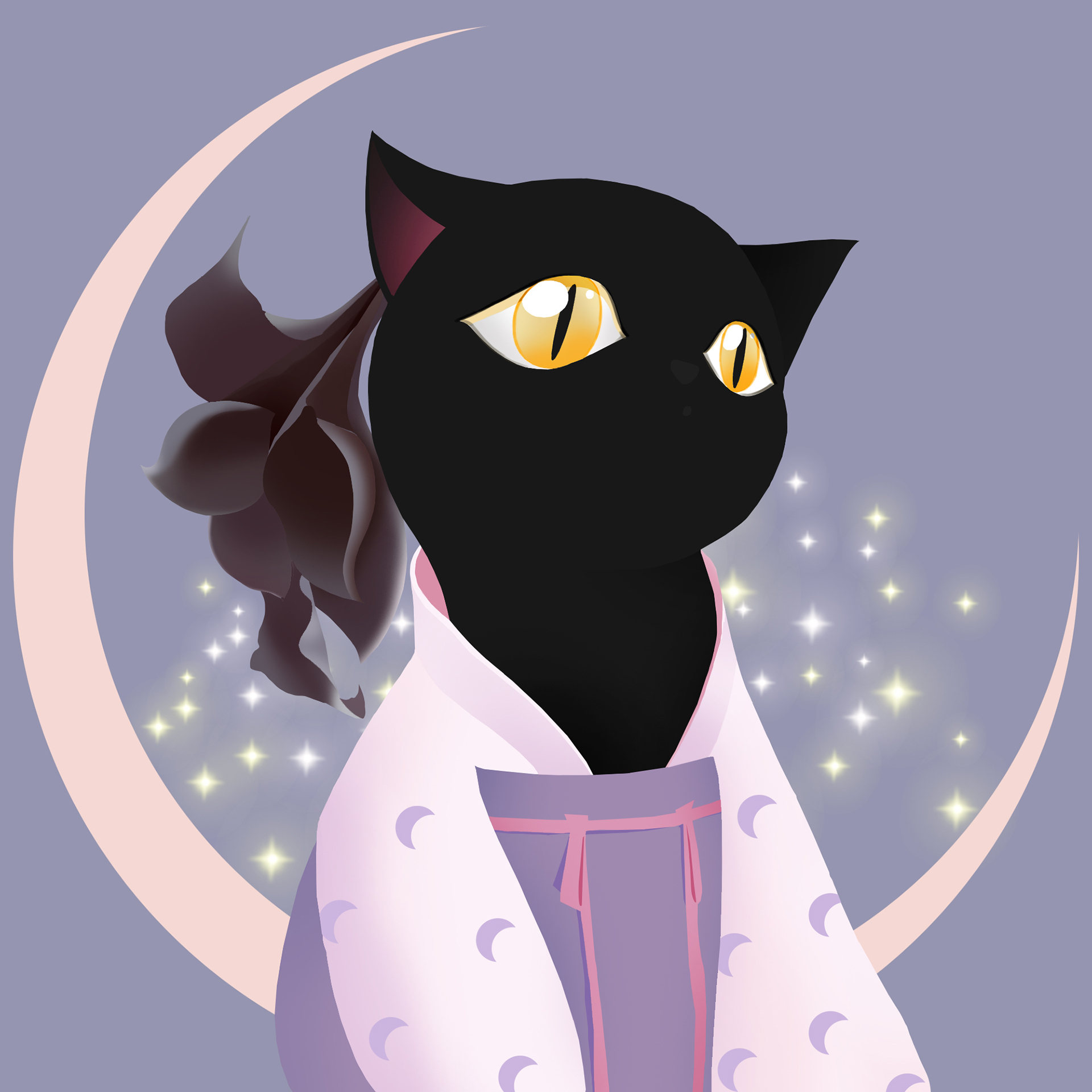 猫猫古风头像设计