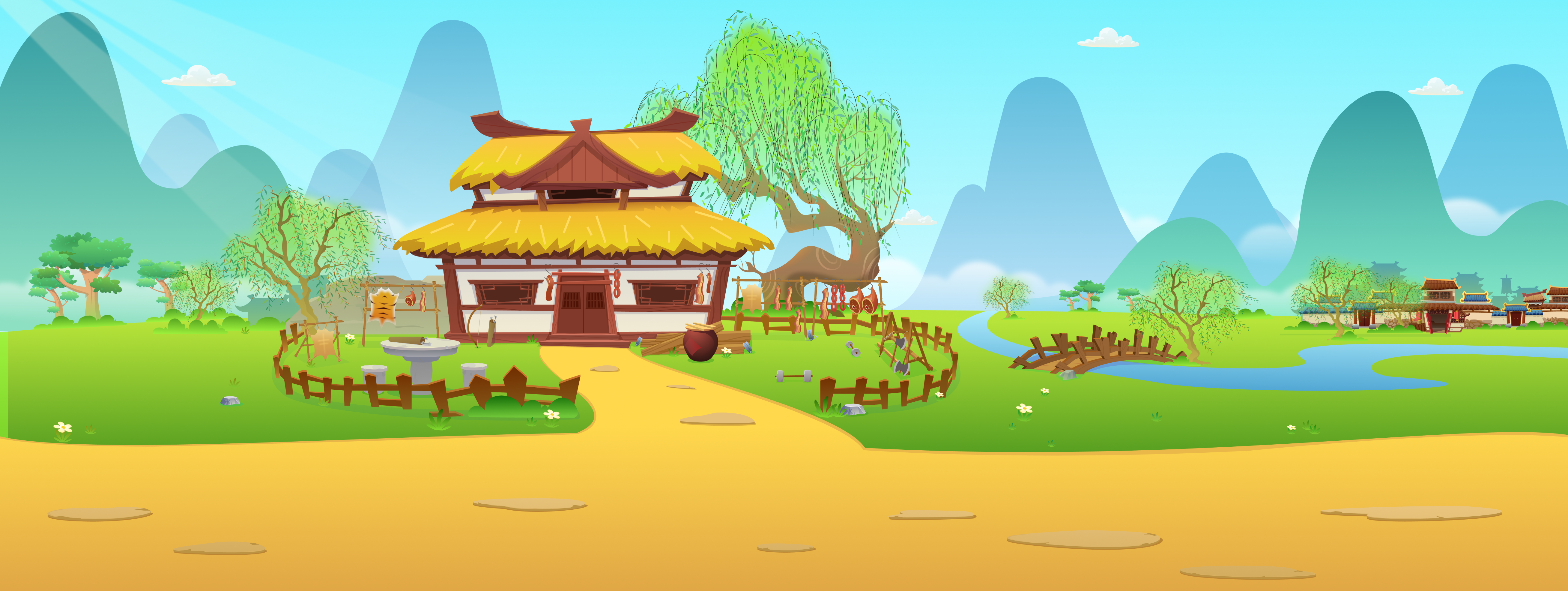 古代村庄 - 182****5182 - 原创作品 - 视觉中国(shijueme)