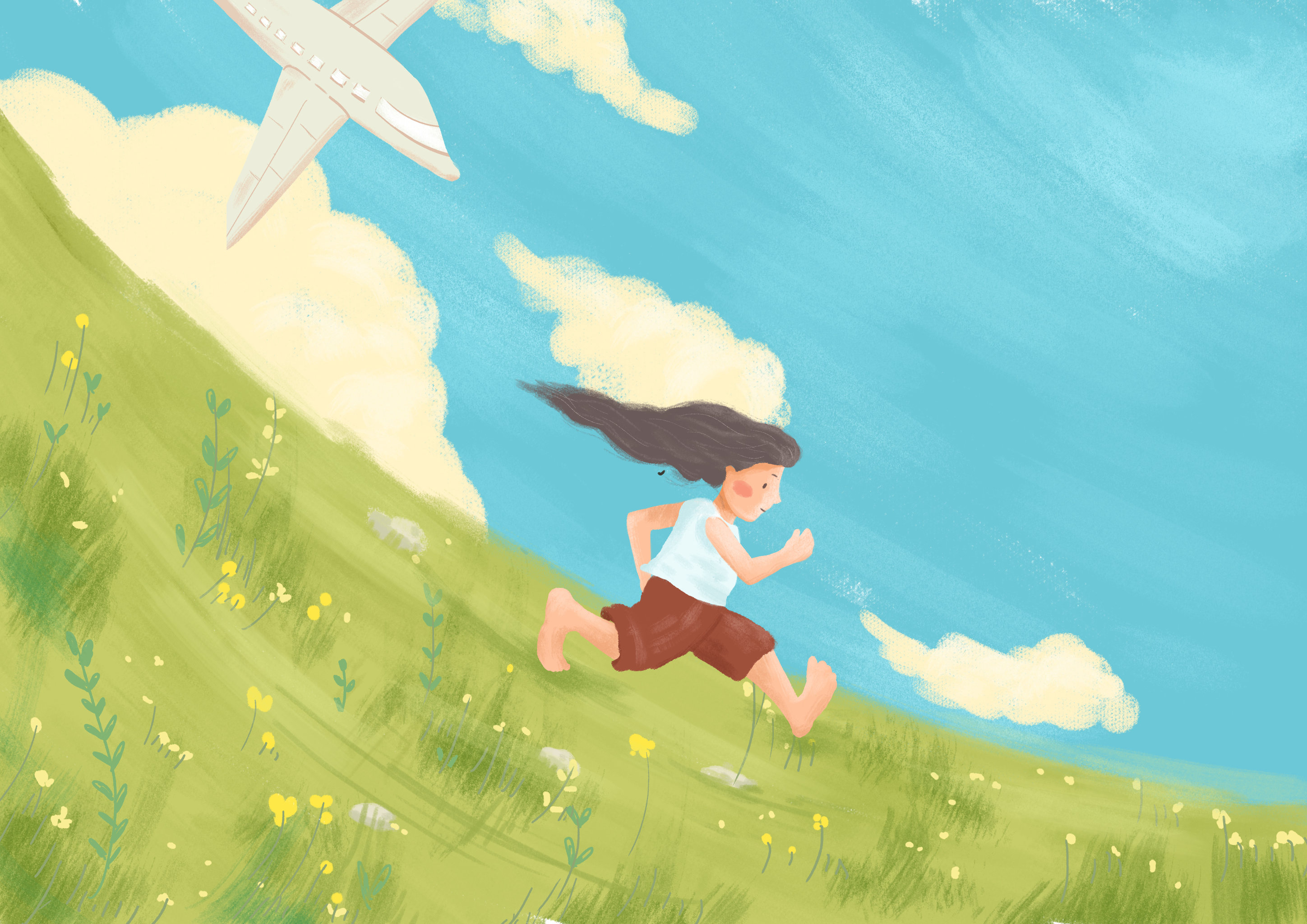 奔跑- 土豆泥 - 原创作品 - 视觉中国(shijueme)