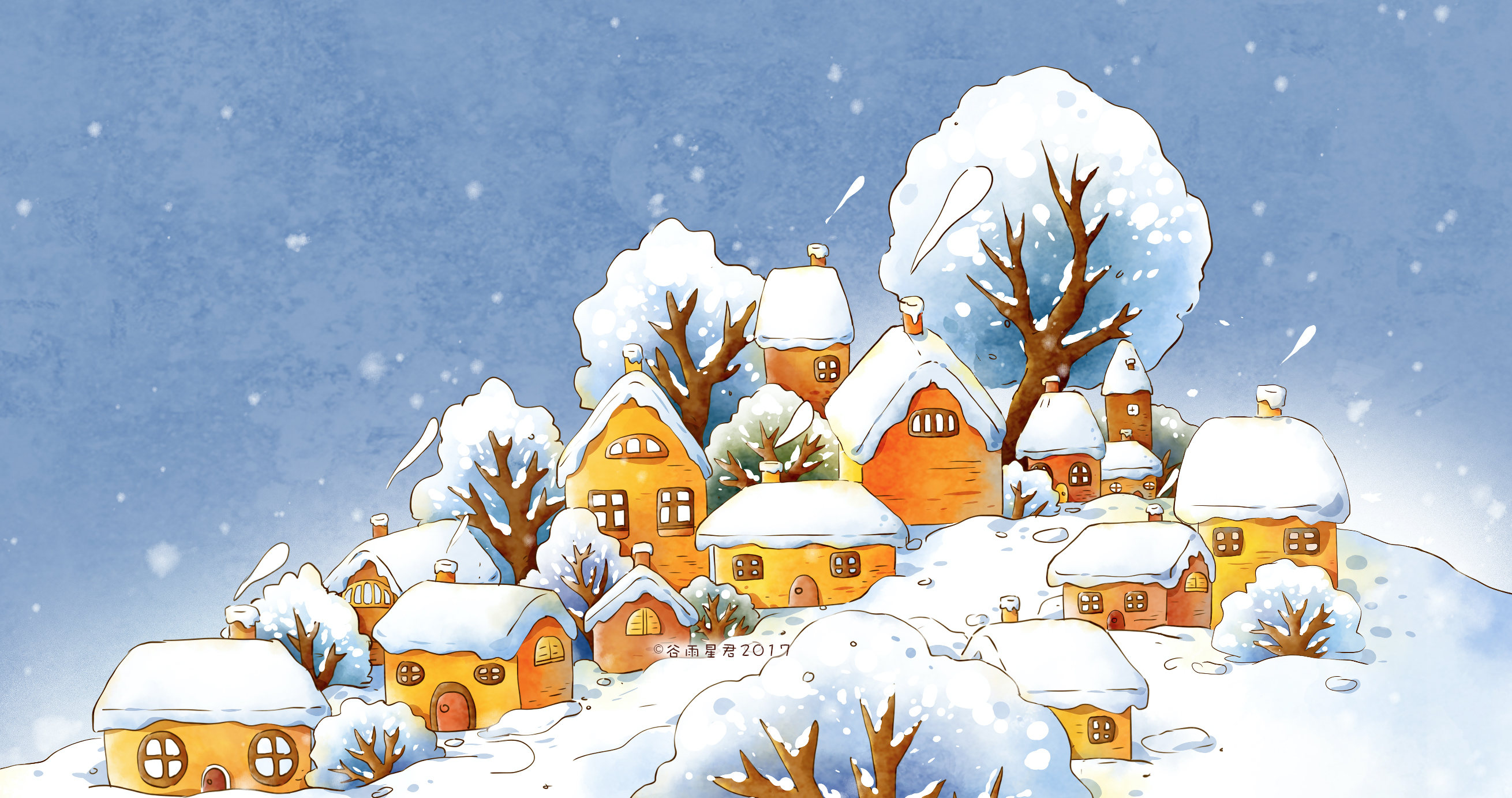 大雪- 谷雨星君 - 原创作品 - 视觉中国(shijueme)