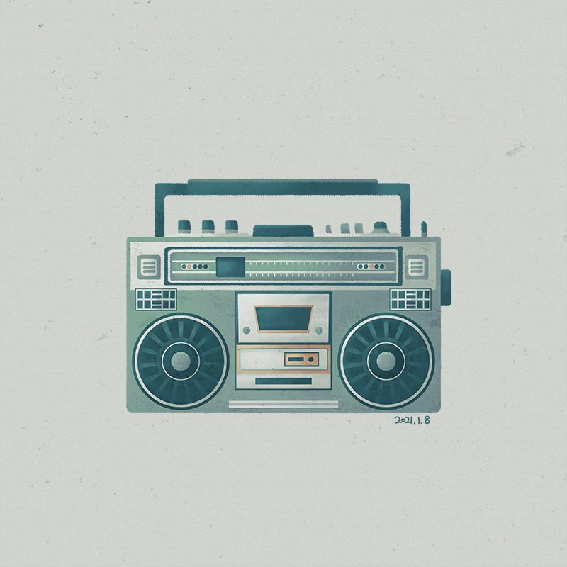 轻复古—录音机