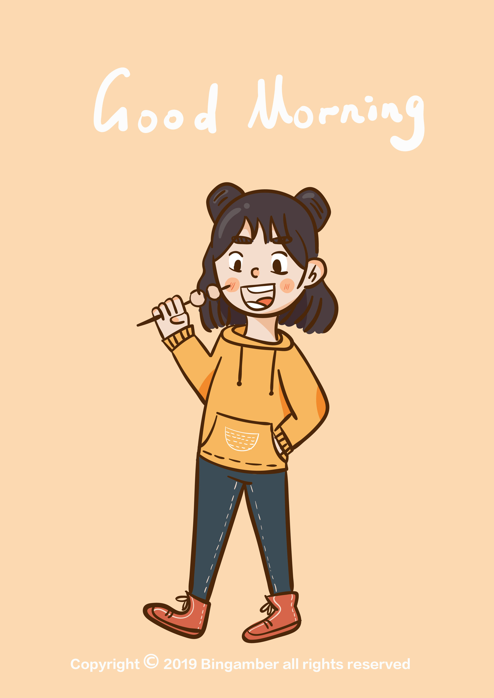 可爱卡通形象创作