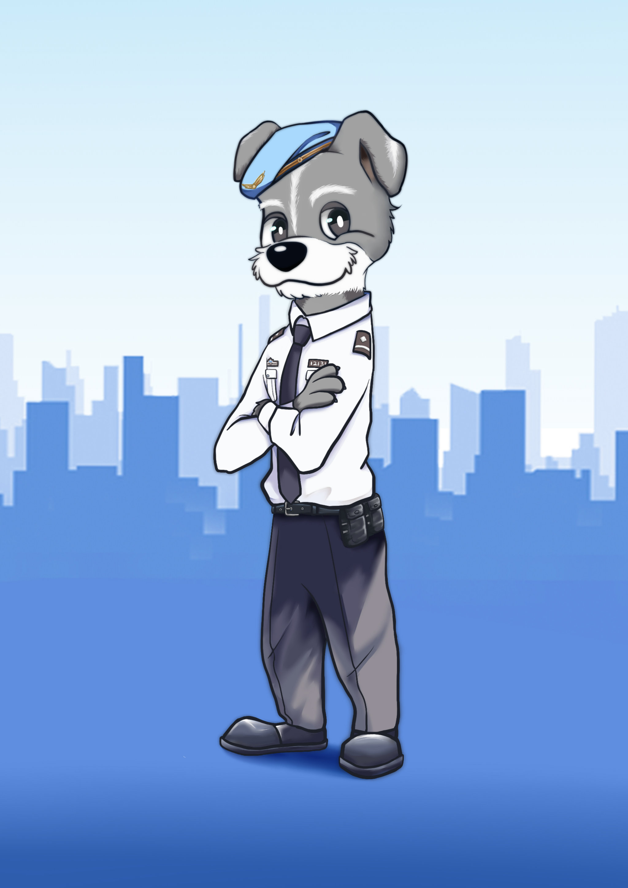 狗狗警长 - 耀大人 - 原创作品 - 视觉中国(shijueme)