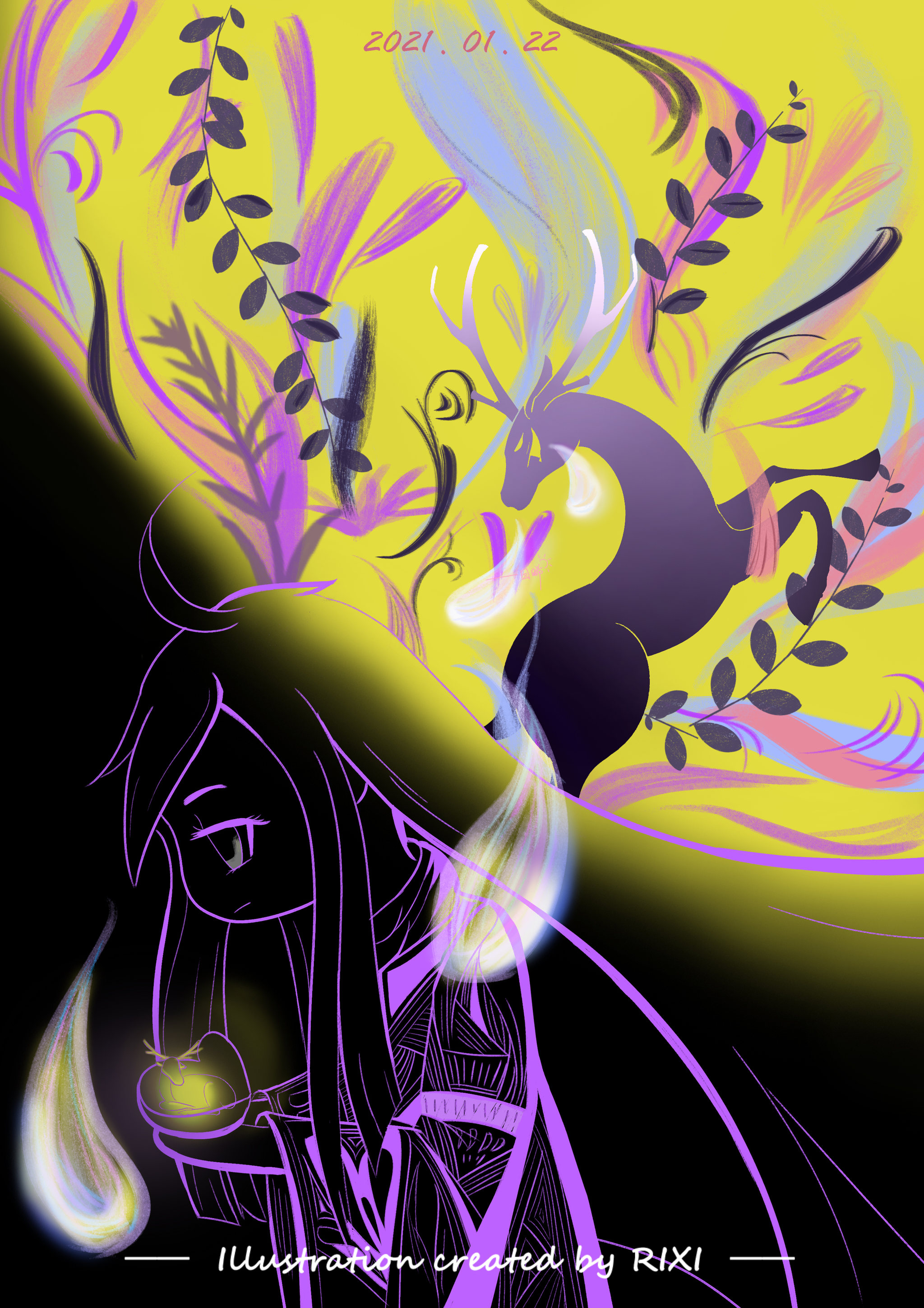 概念插画 | 它.走了