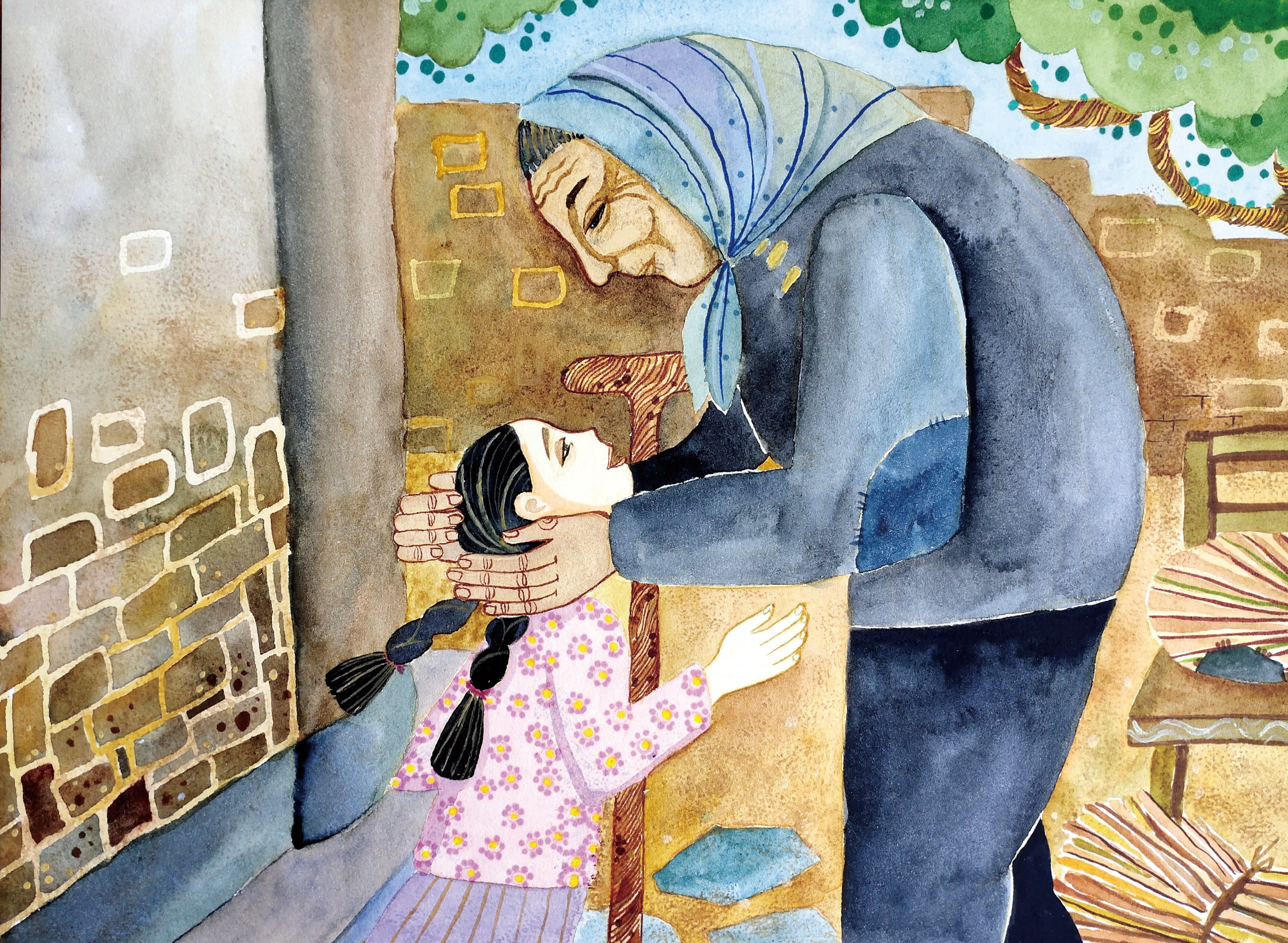 《哦,老屋》故事插图/原创