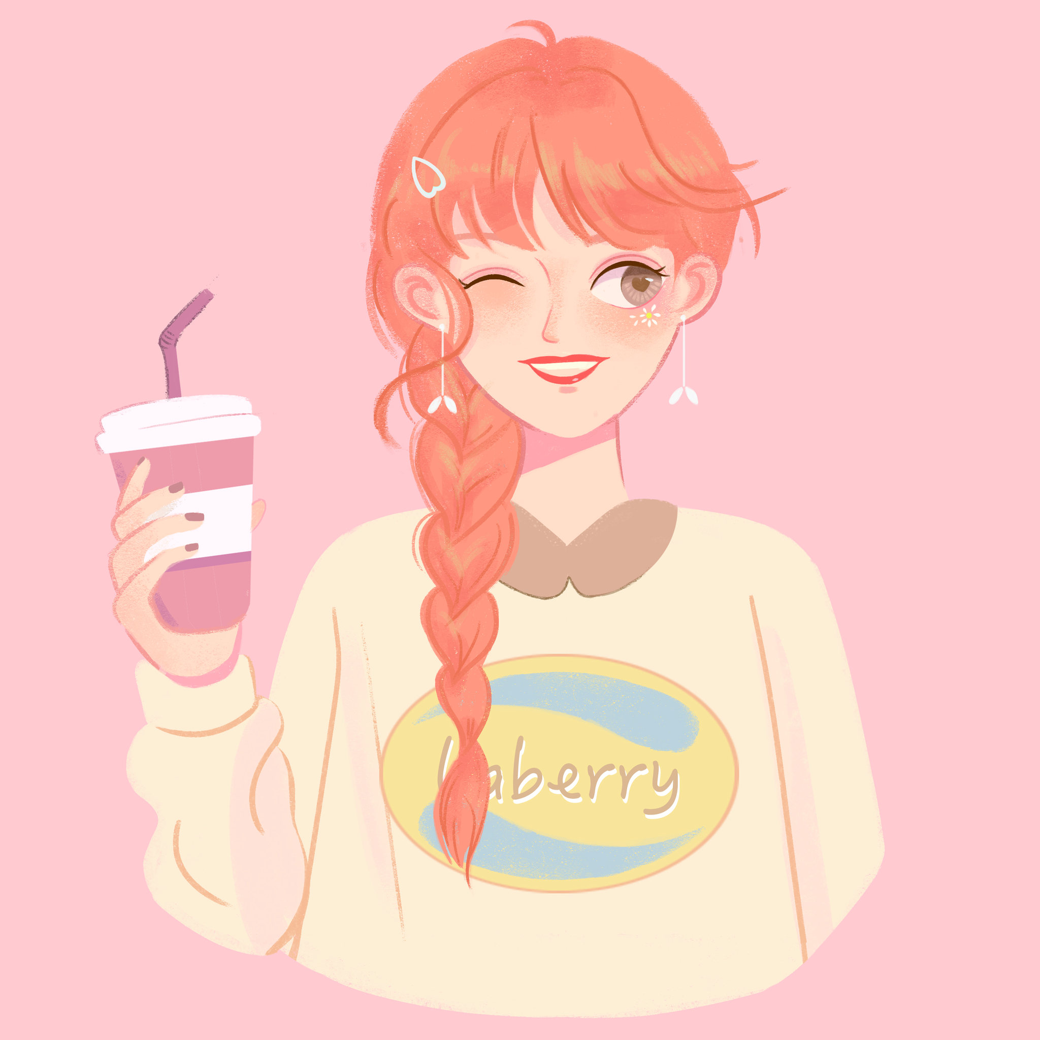 奶茶女孩 - some people是在认真画画 - 原创作品 - 视觉中国(shijue