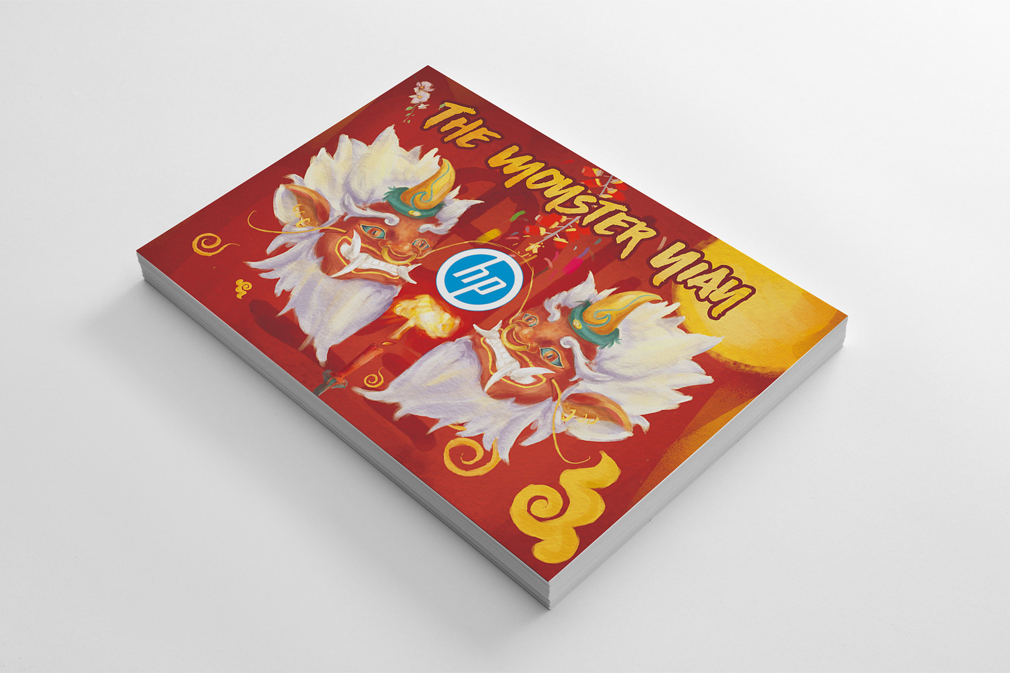 the monster nian/年兽 - 庞伟峰 - 原创作品 - 视觉中国(shijueme)