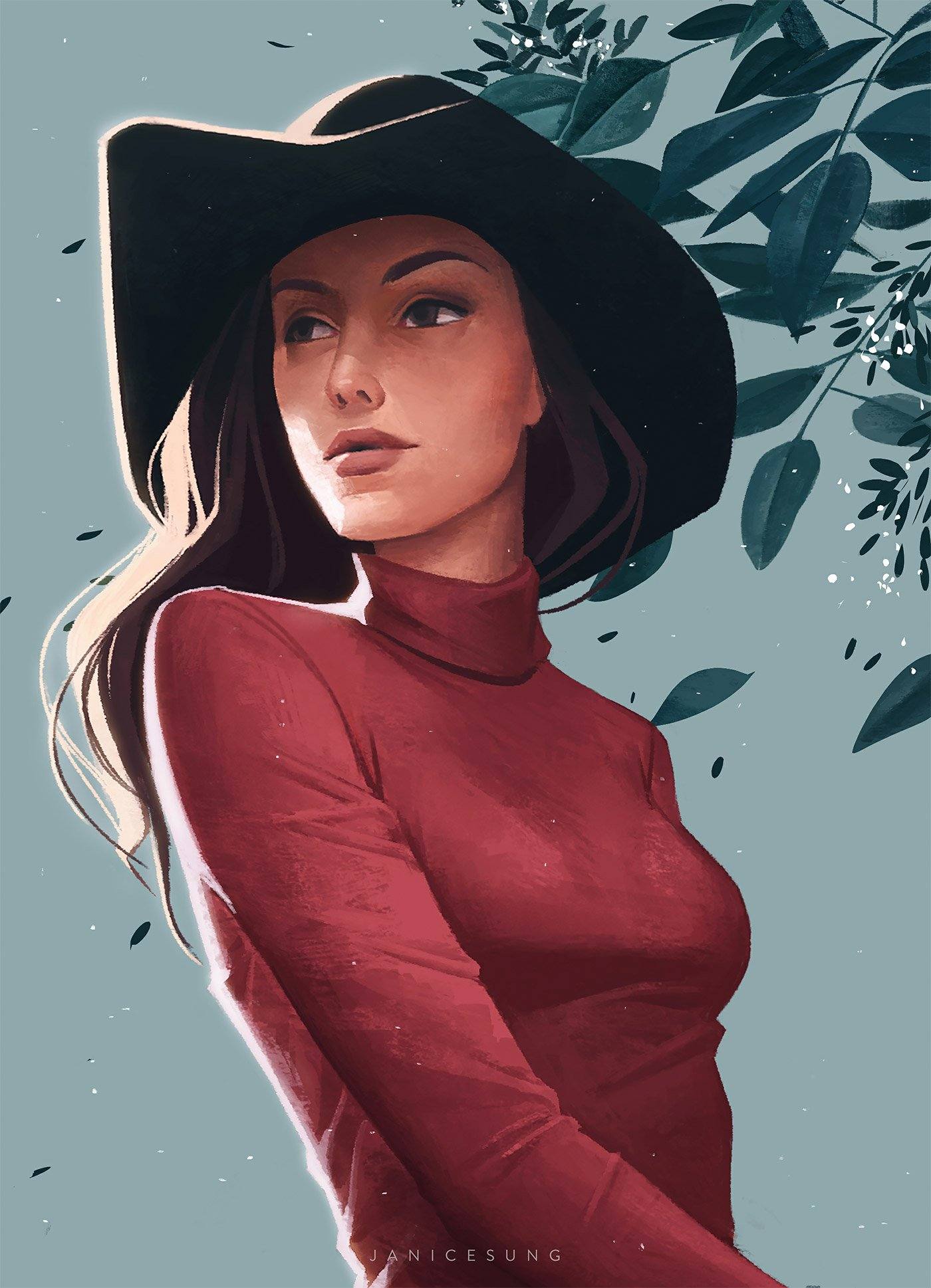 美丽的janice sung画像 - 插画头条 - 转载作品 - 视觉中国(shijueme)