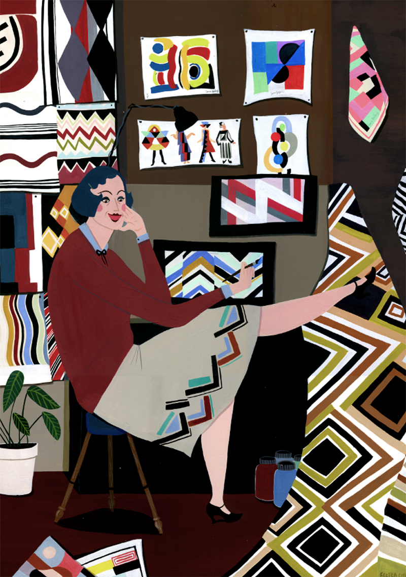 台湾插画师陈纯虹作品欣赏