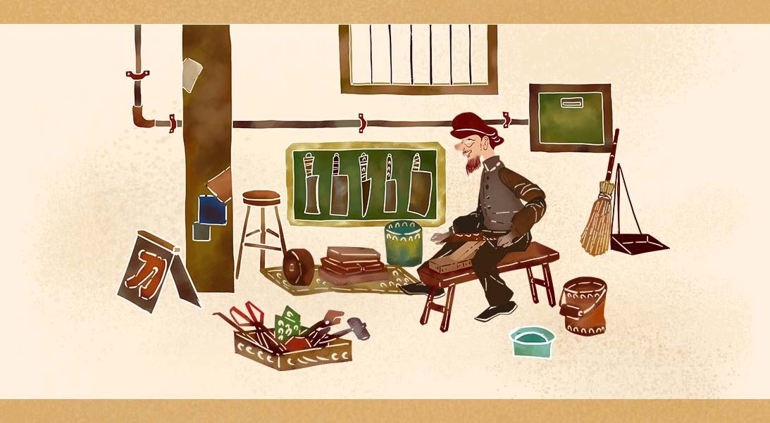 王春晓|《匠心·守拙》 - 北京印刷学院插画专业 - 原创作品 - 视觉