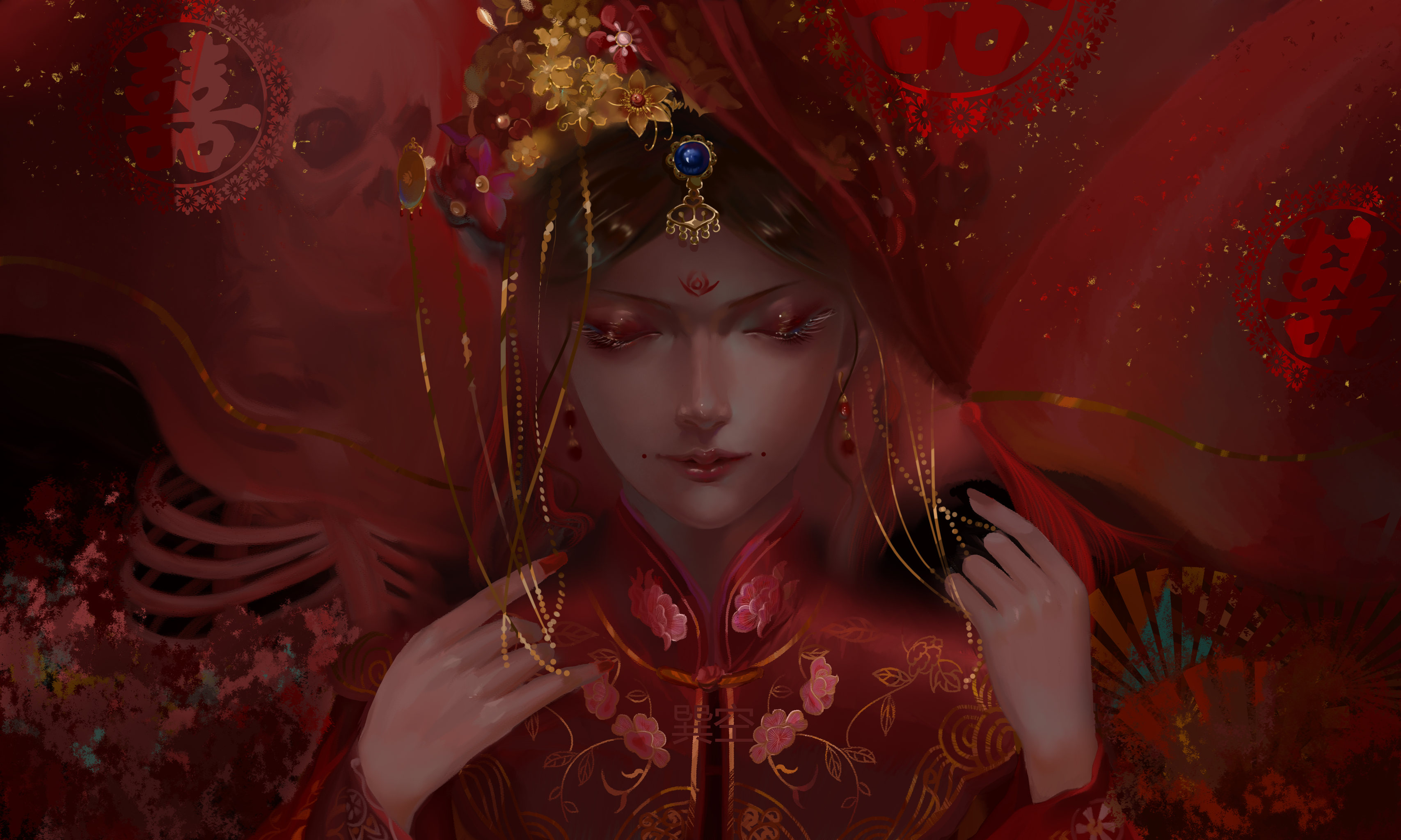 喜 红衣进,白衣出,不是大喜就是大悲