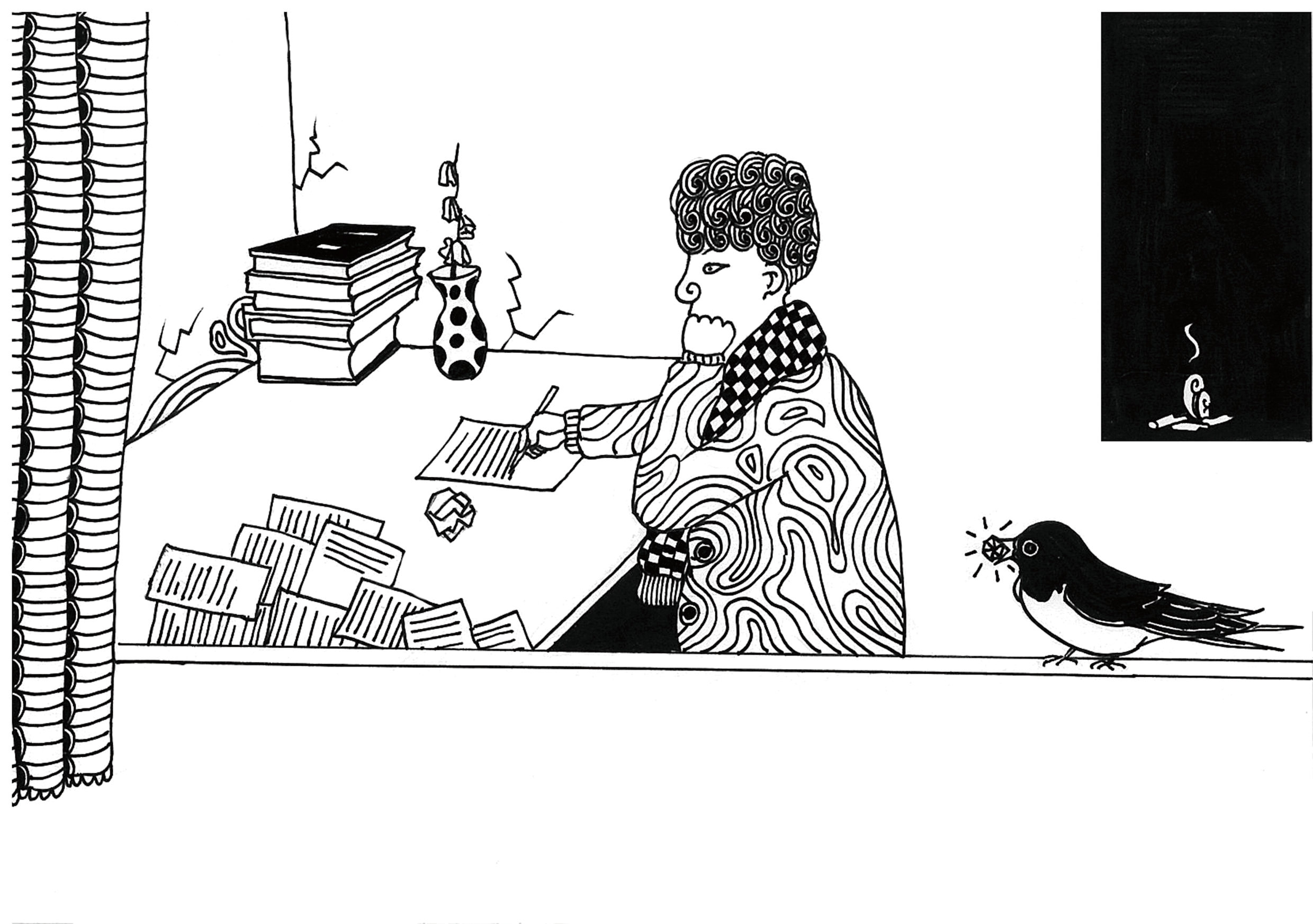 《王尔德童话》插图