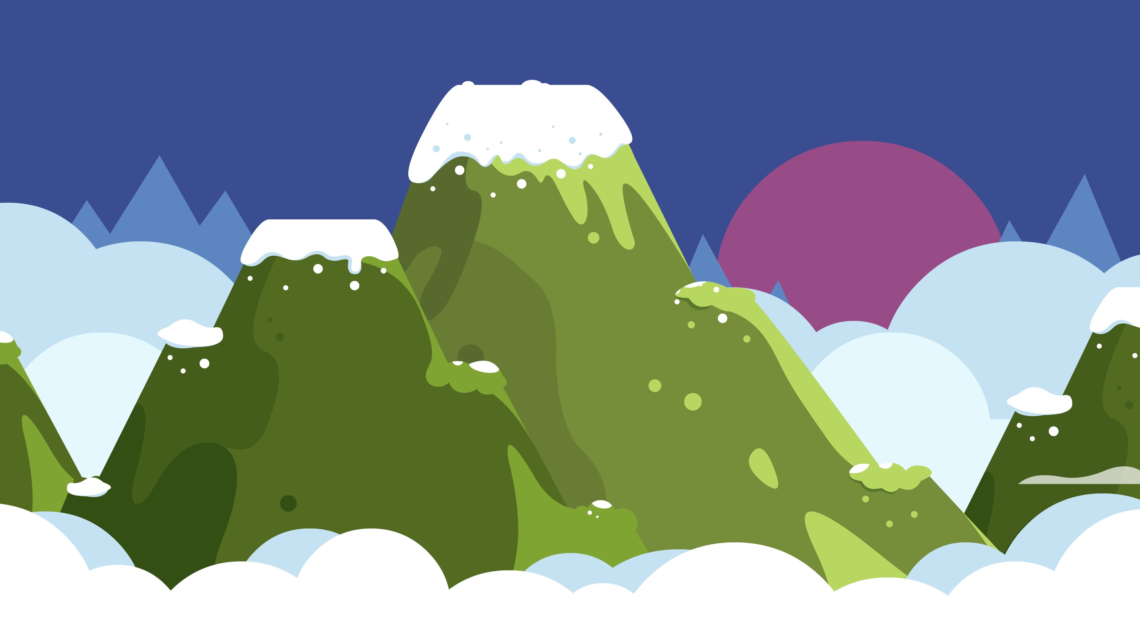 高耸入云的山峰 - 猫定谔 - 原创作品 - 视觉中国(shijueme)