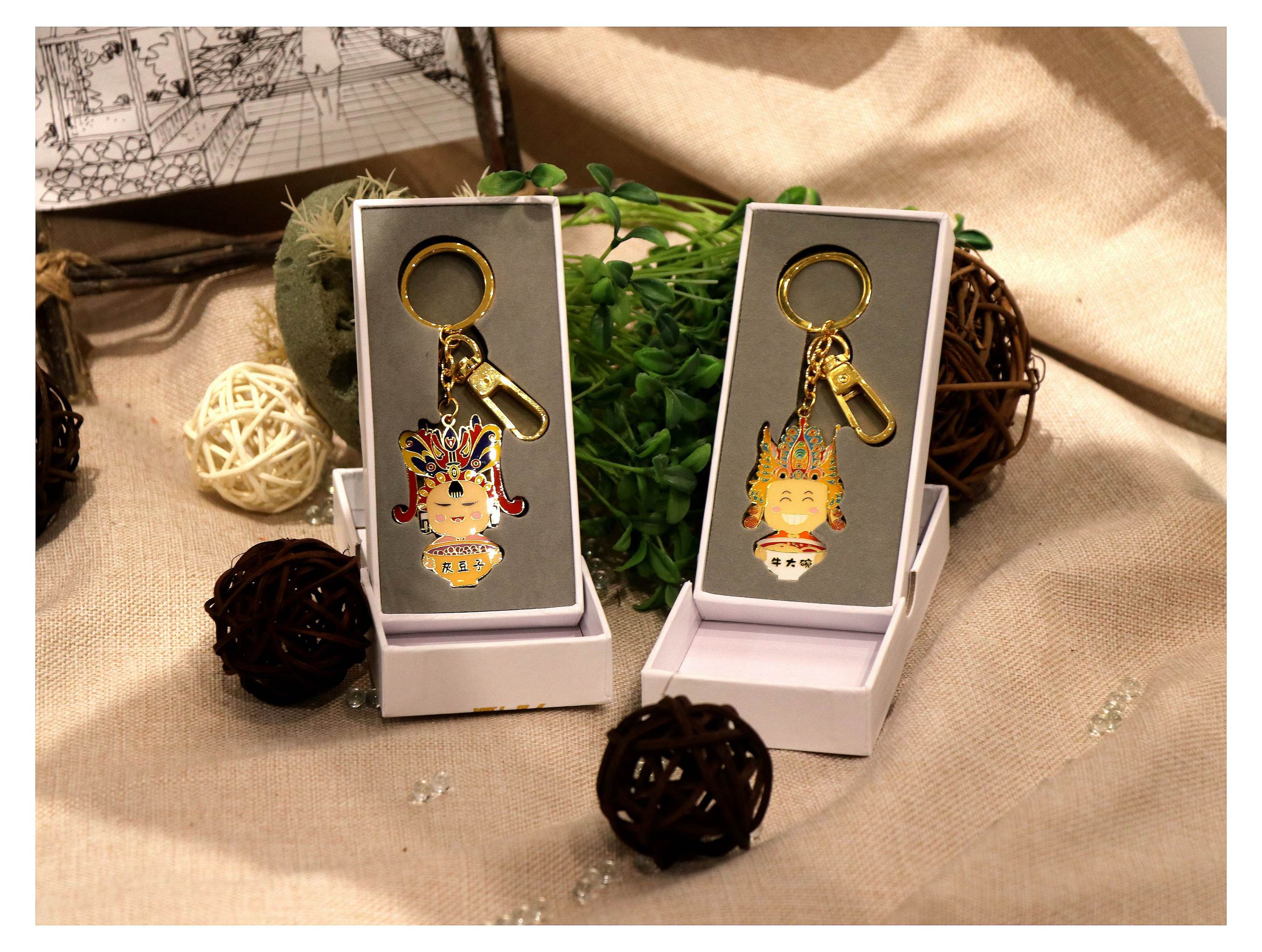 "金城尕娃"兰州文创旅游纪念品(之"一面之缘""粒粒真情")