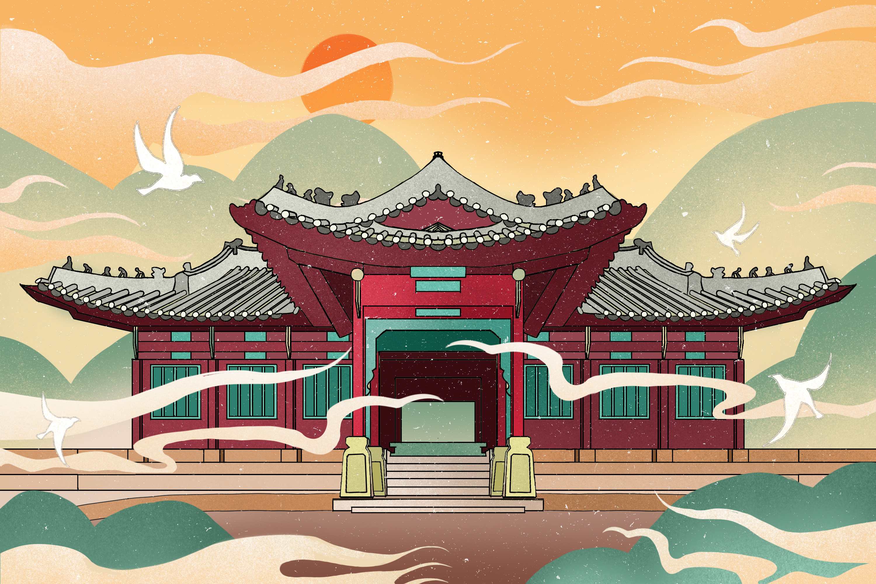 中式建筑 - Ⅶ - 原创作品 - 视觉中国(shijueme)