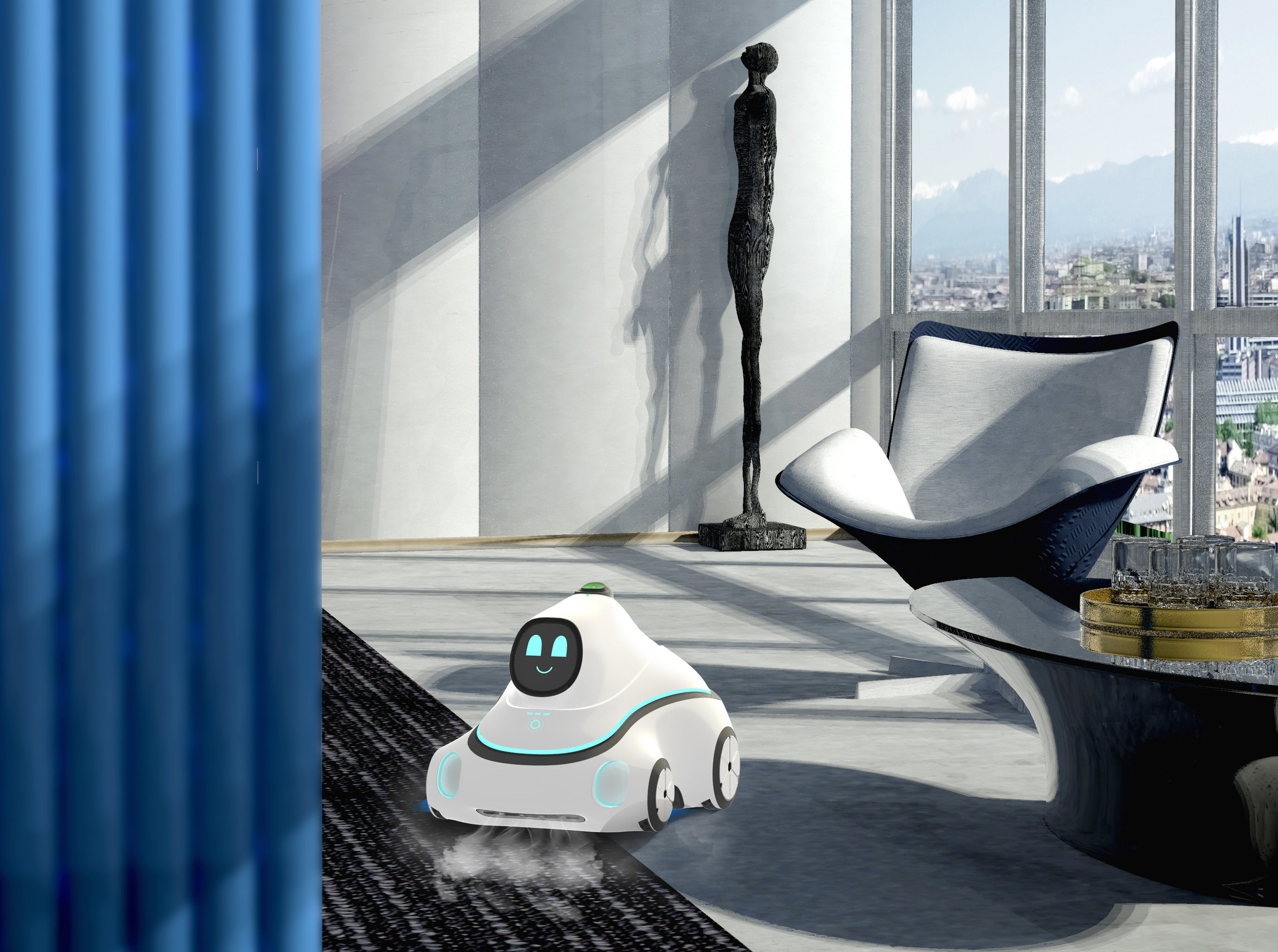 喷雾激光消毒机器人 消毒 环保