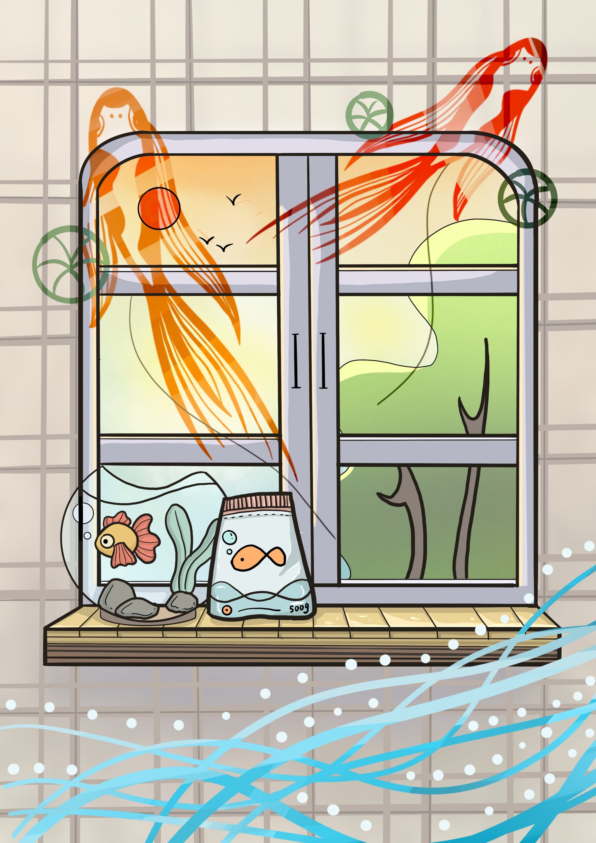 窗边 插画  - 儿童插画 |   上传时间: 2020-09-10 15:10 1 为ta点赞