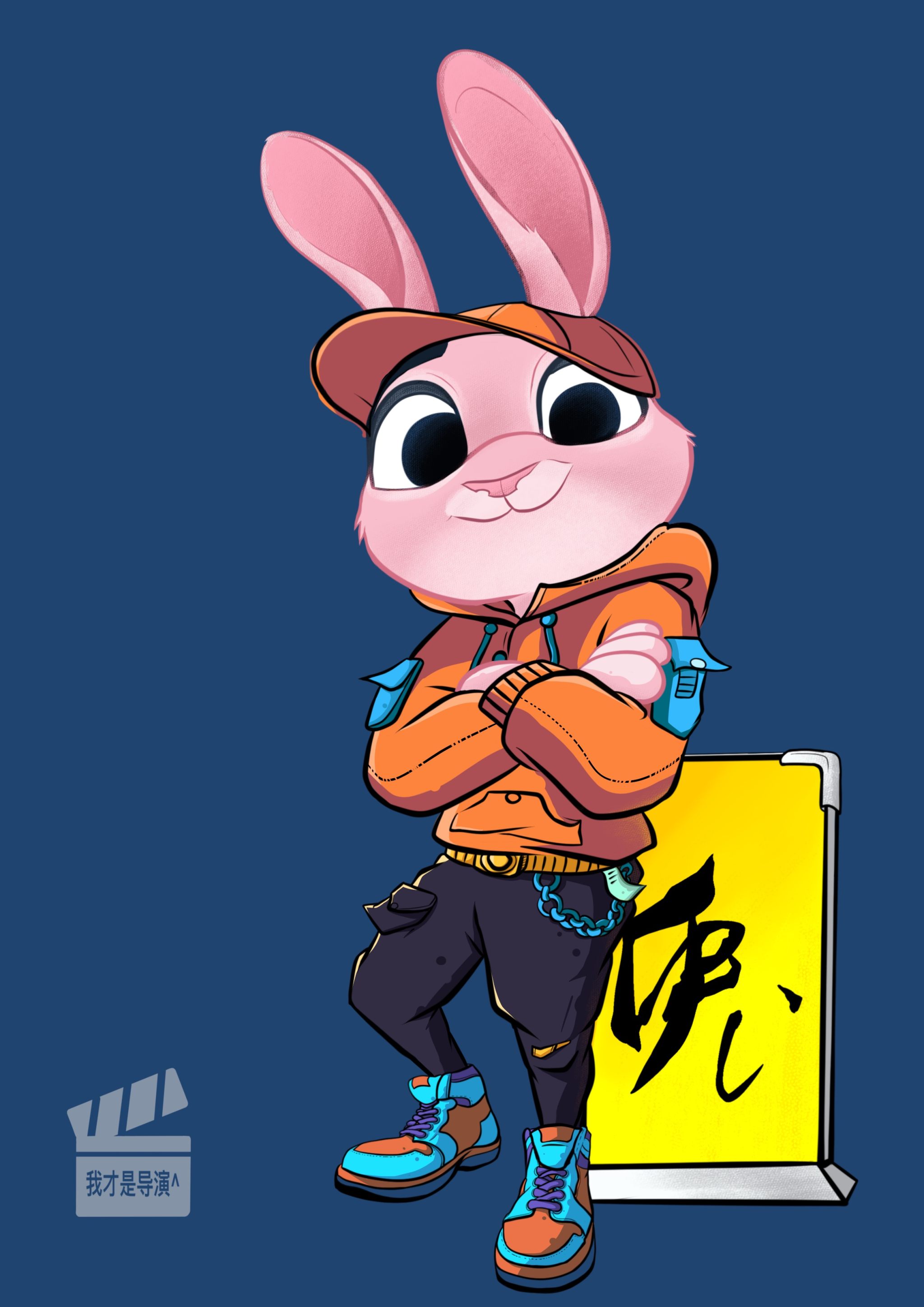 潮流兔子ip形象设计