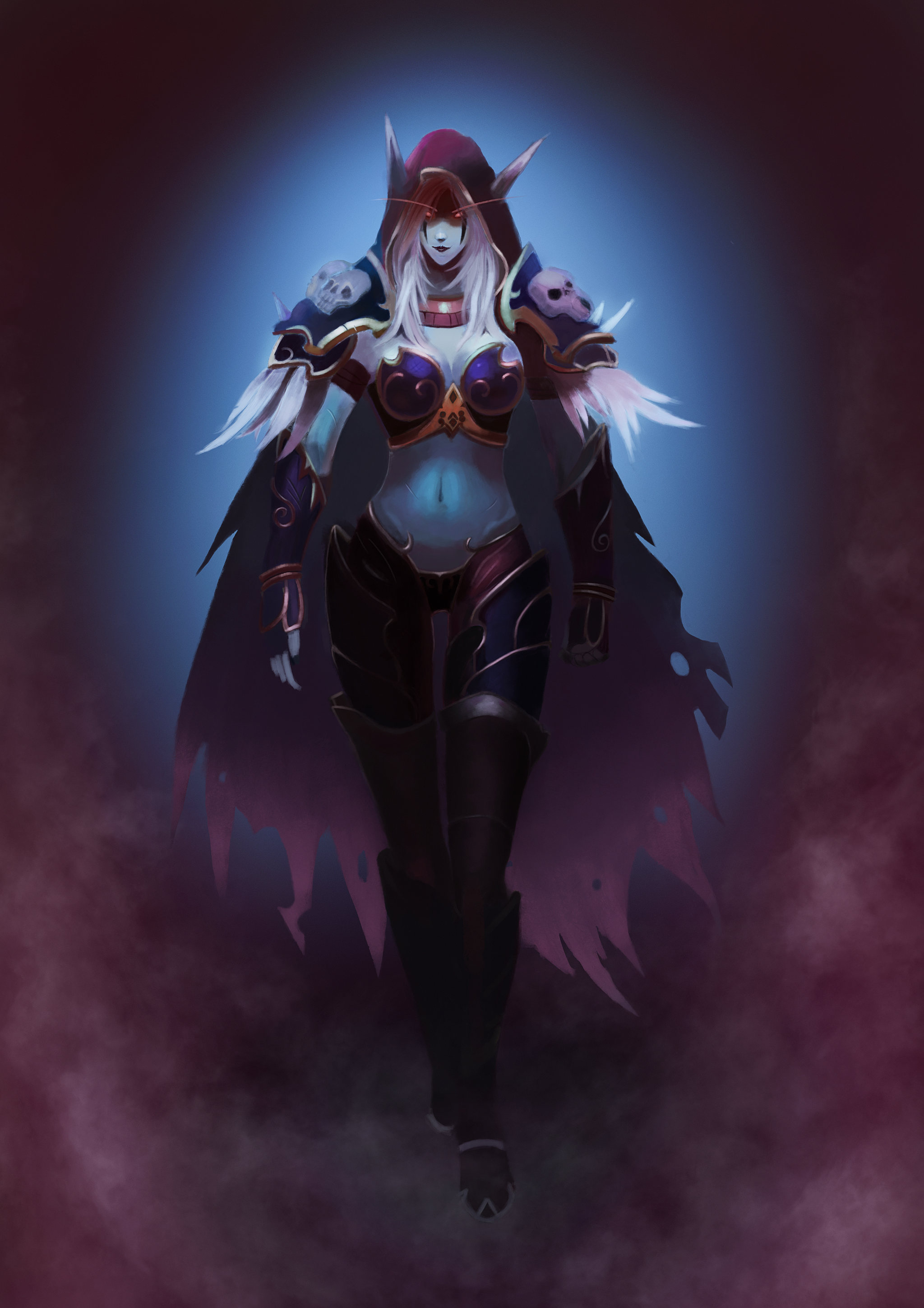 厚涂希尔瓦娜斯 - 彪小熊 - 转载作品 - 视觉中国(shijueme)