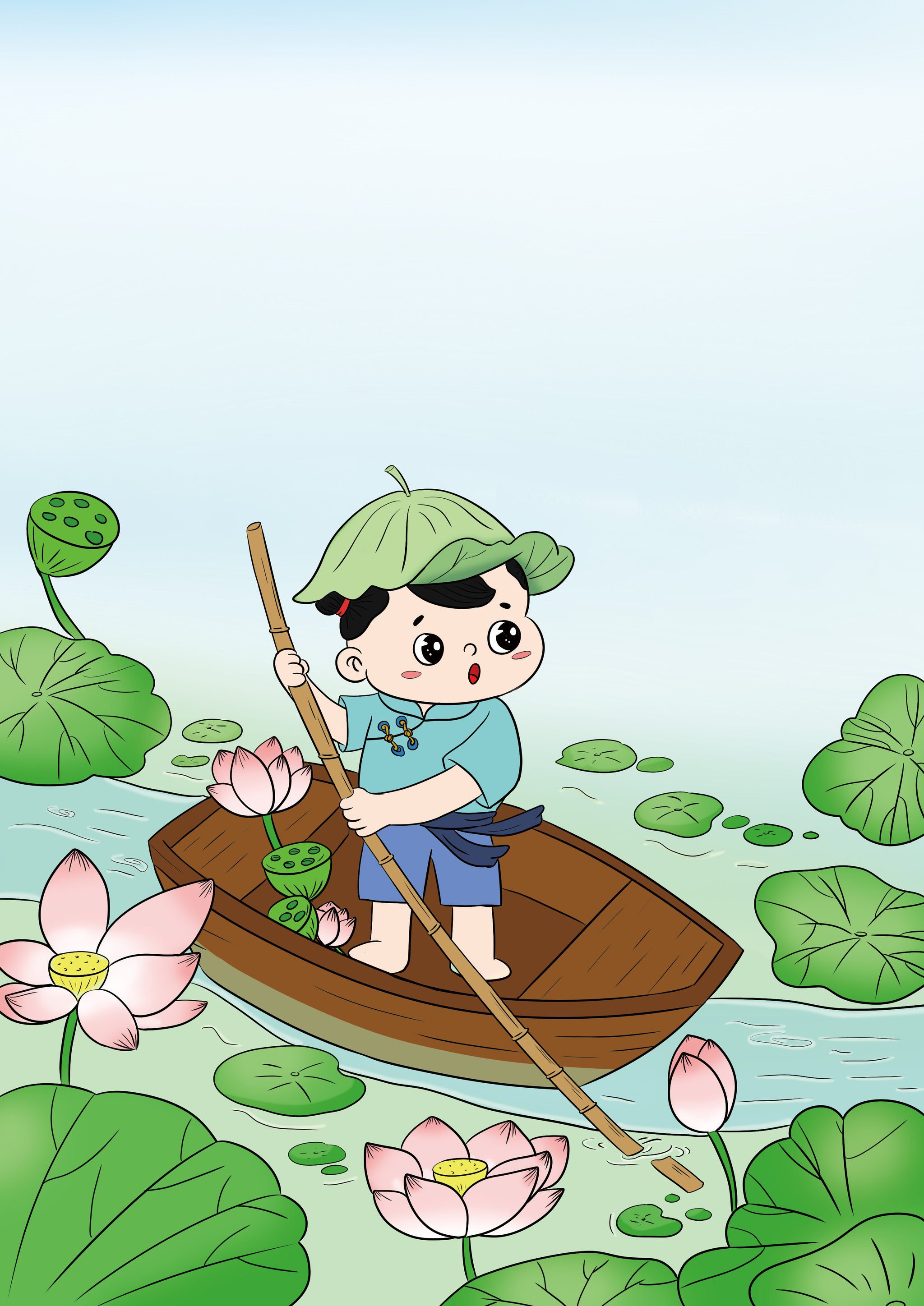 古诗插画 诗词插画 诗词古诗 - 骨头啃猫 - 原创作