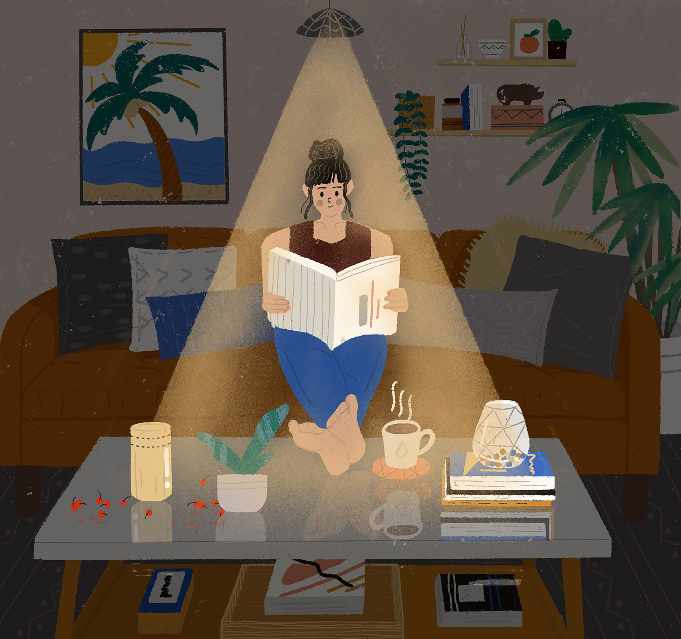 独居的悠闲生活