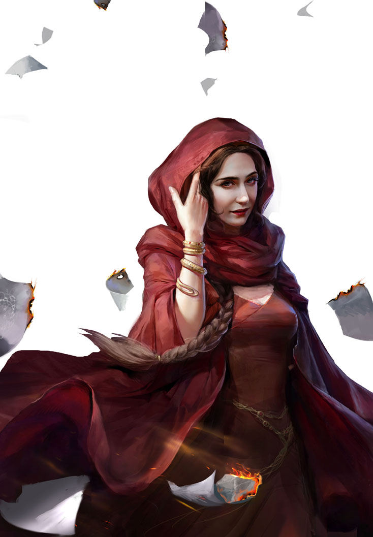 红姨-原画过程分享