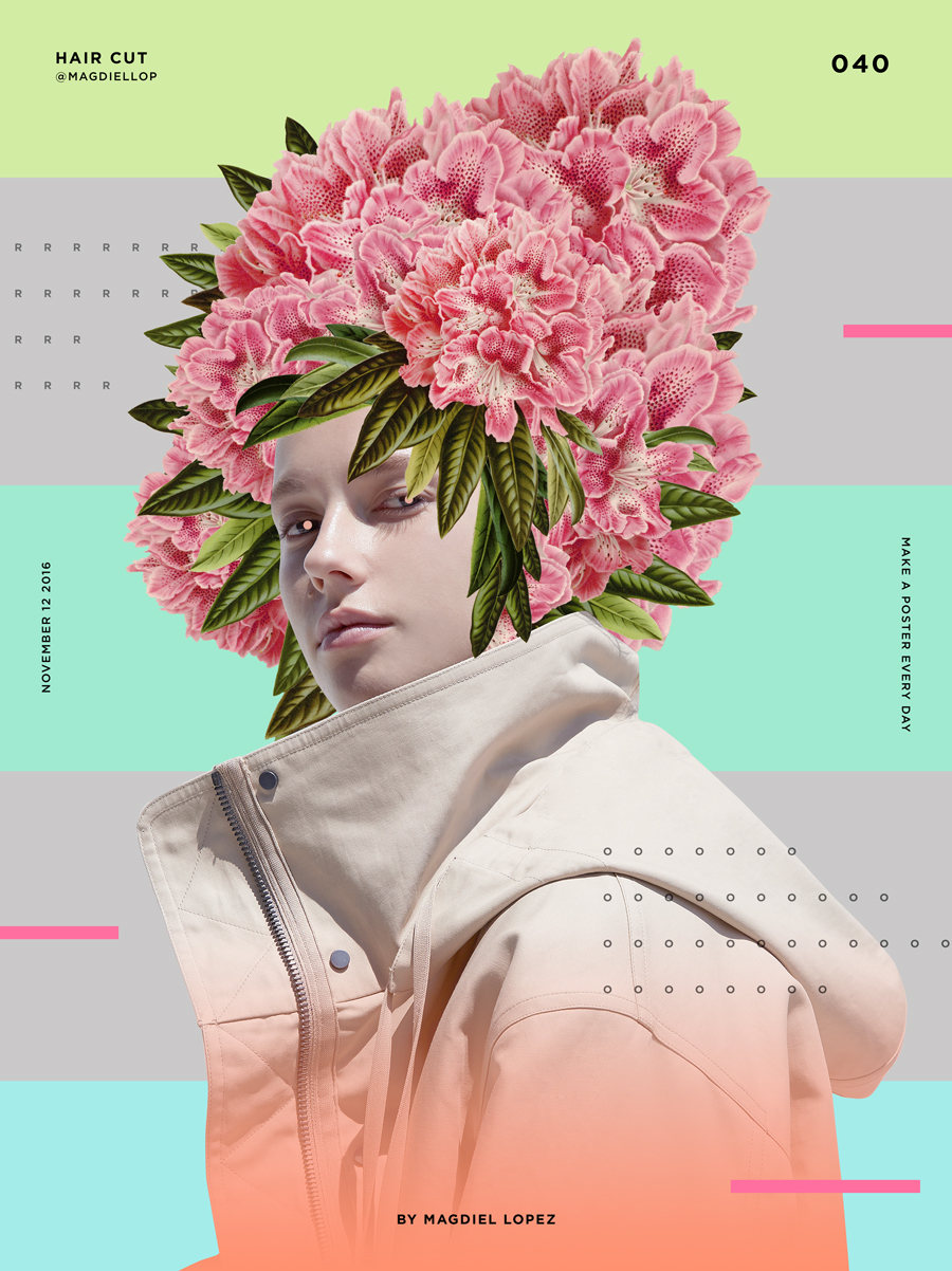 视觉设计师magdiel lopez.每天一练作品(二)