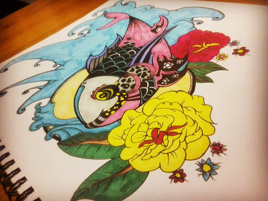 和风《一只鱼》 希望你会喜欢 .