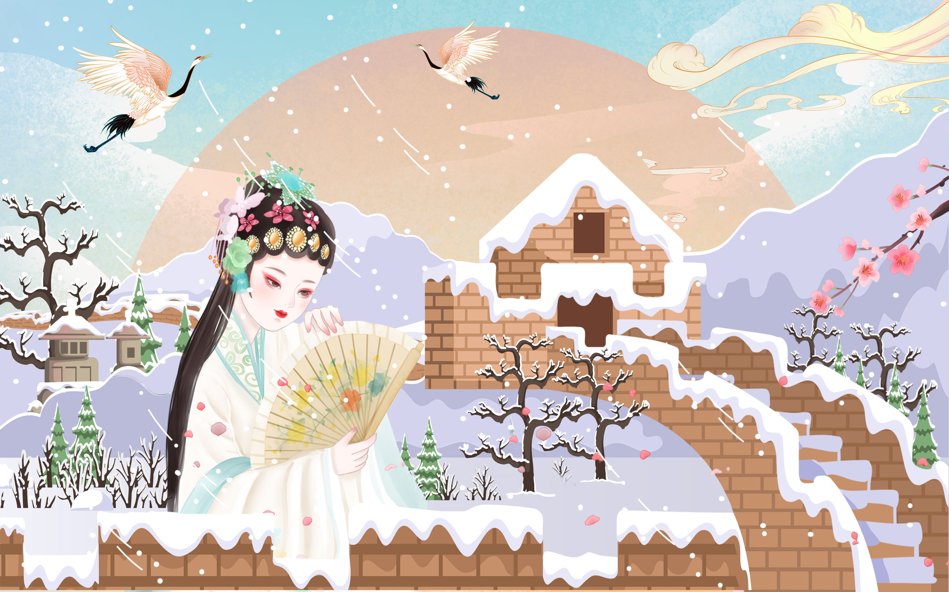 超"画"北京---气势长城