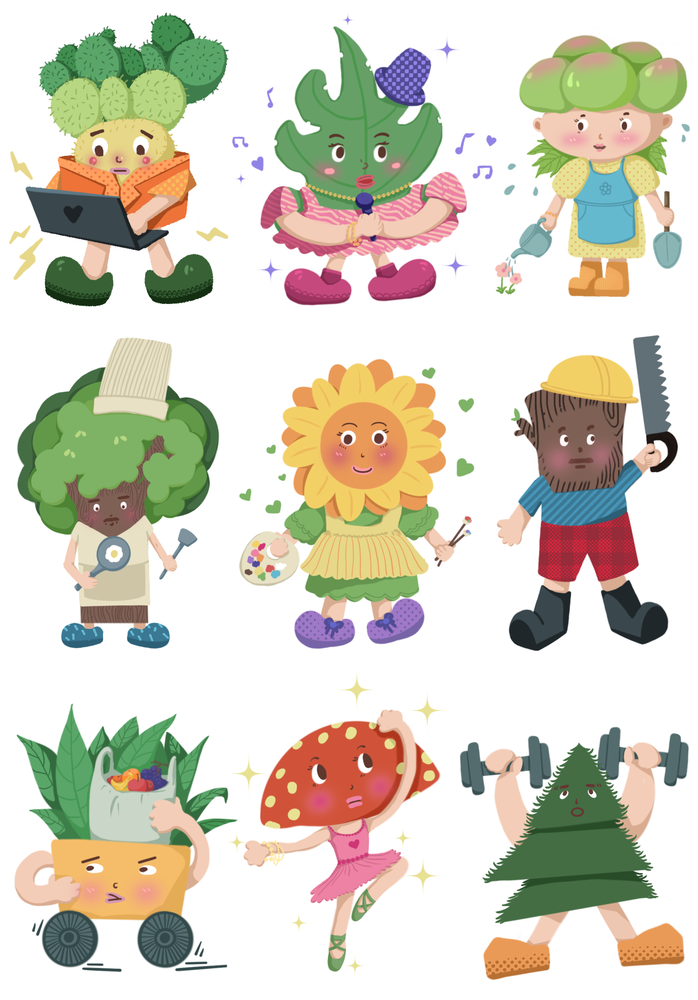 —勤劳的植物工作大作战