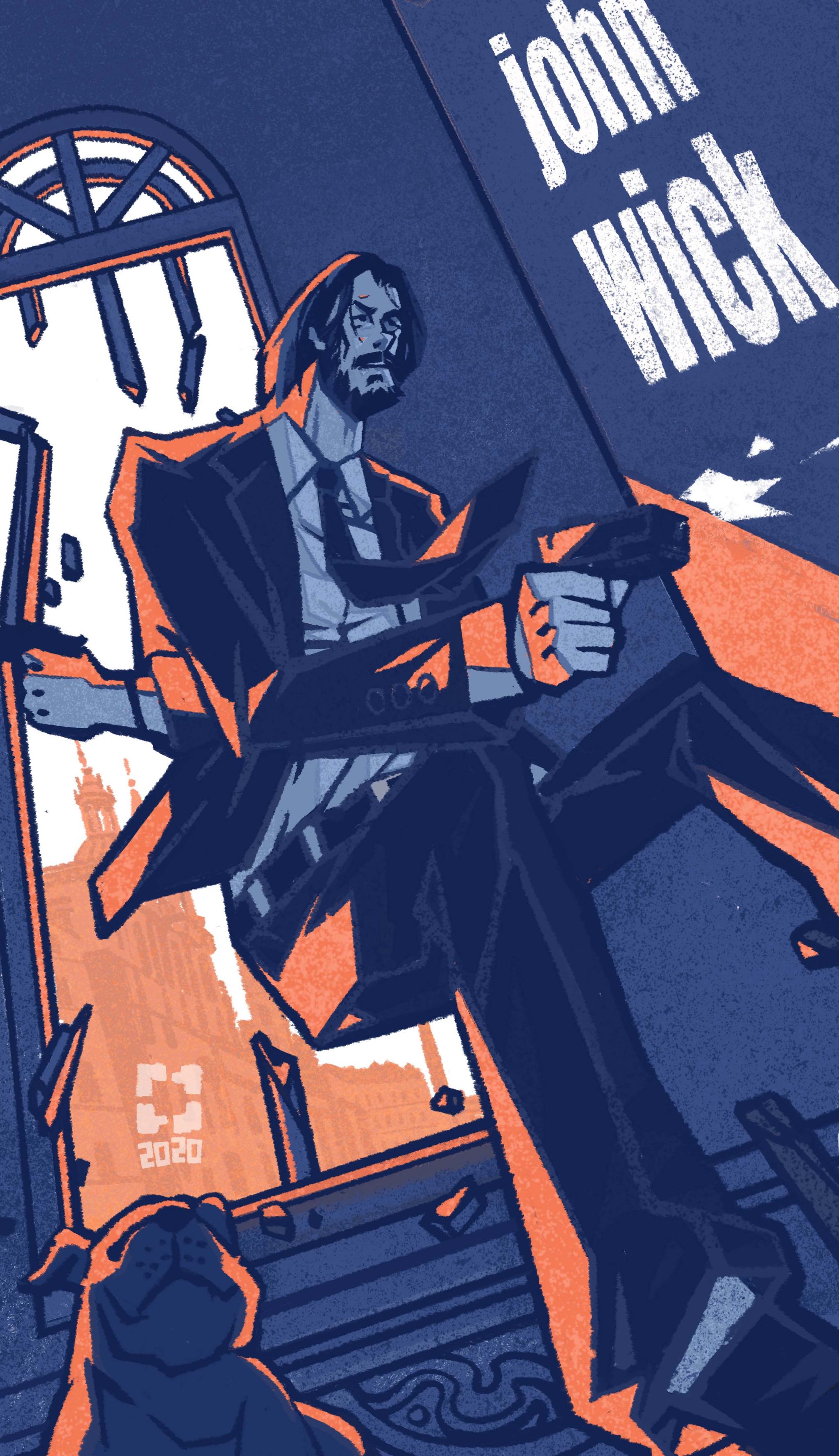 《 john wick 》 - luciano - 原创作品 - 视觉中国(爱视觉)