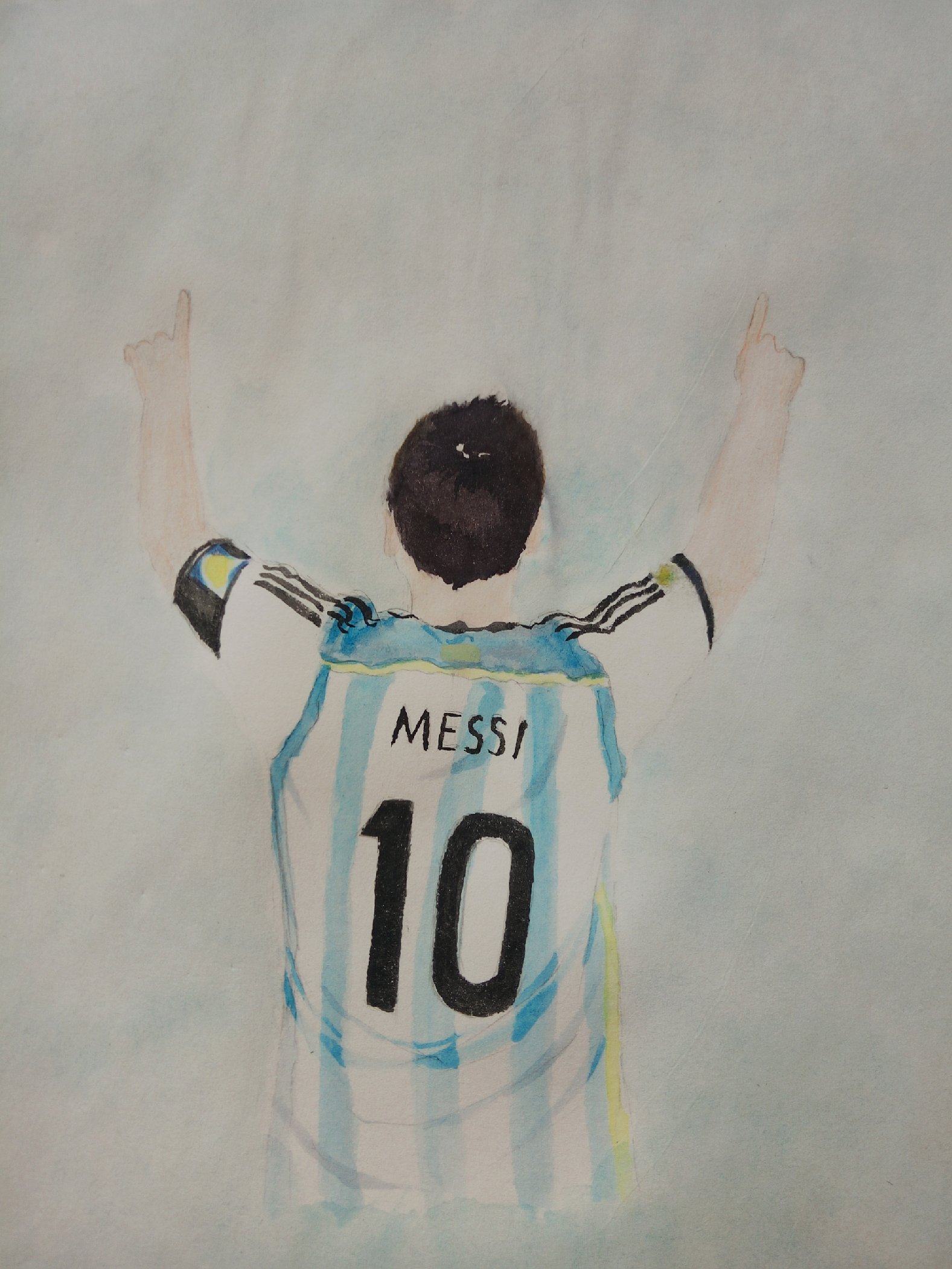 阿根廷球王梅西 - 橘子汽水 - 原创作品 - 视觉中国(shijueme)