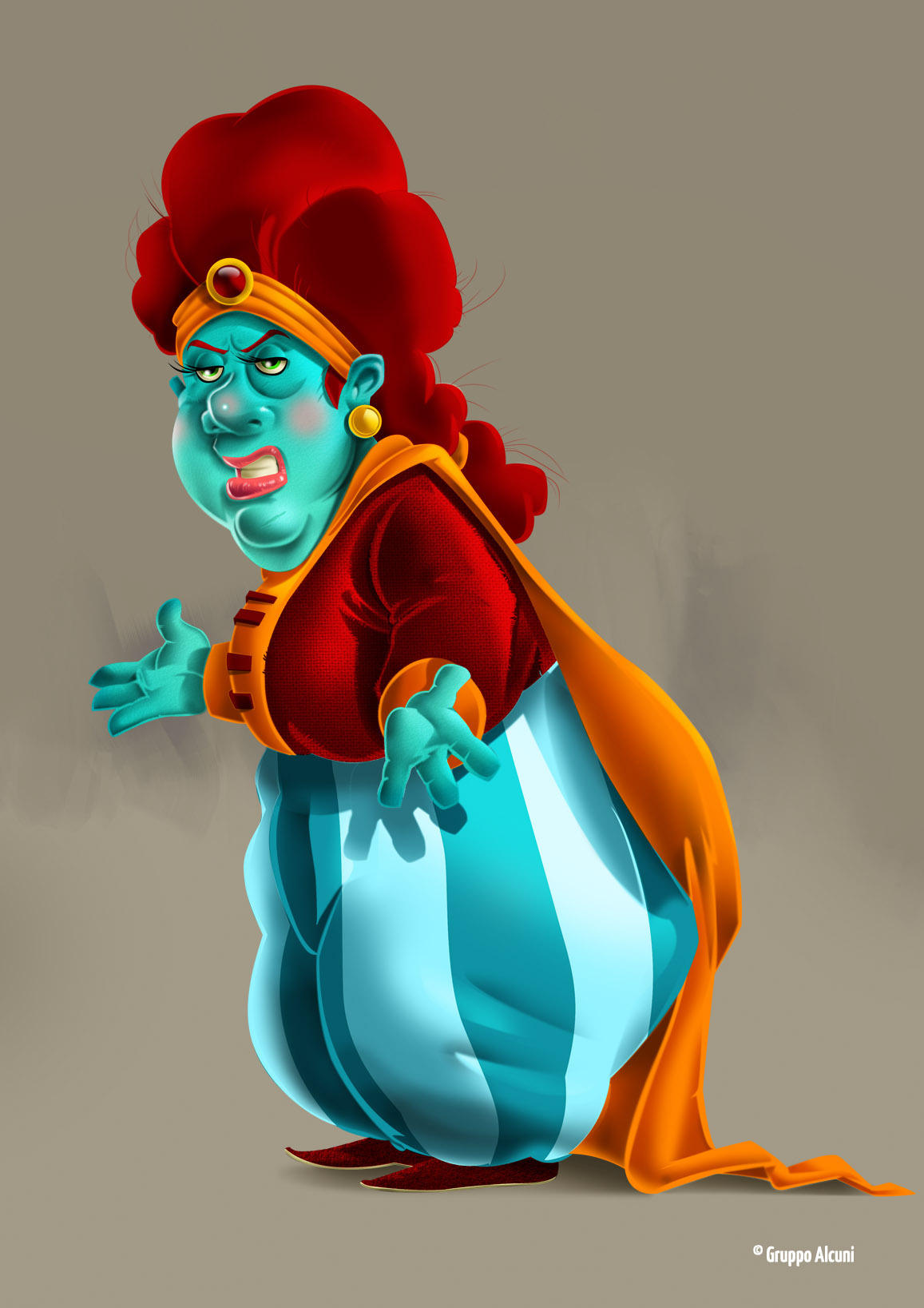 david sossella动画角色设计