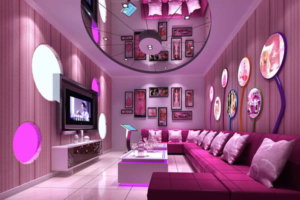 崇左卡通动漫主题ktv装修|崇左ktv装修设计公司