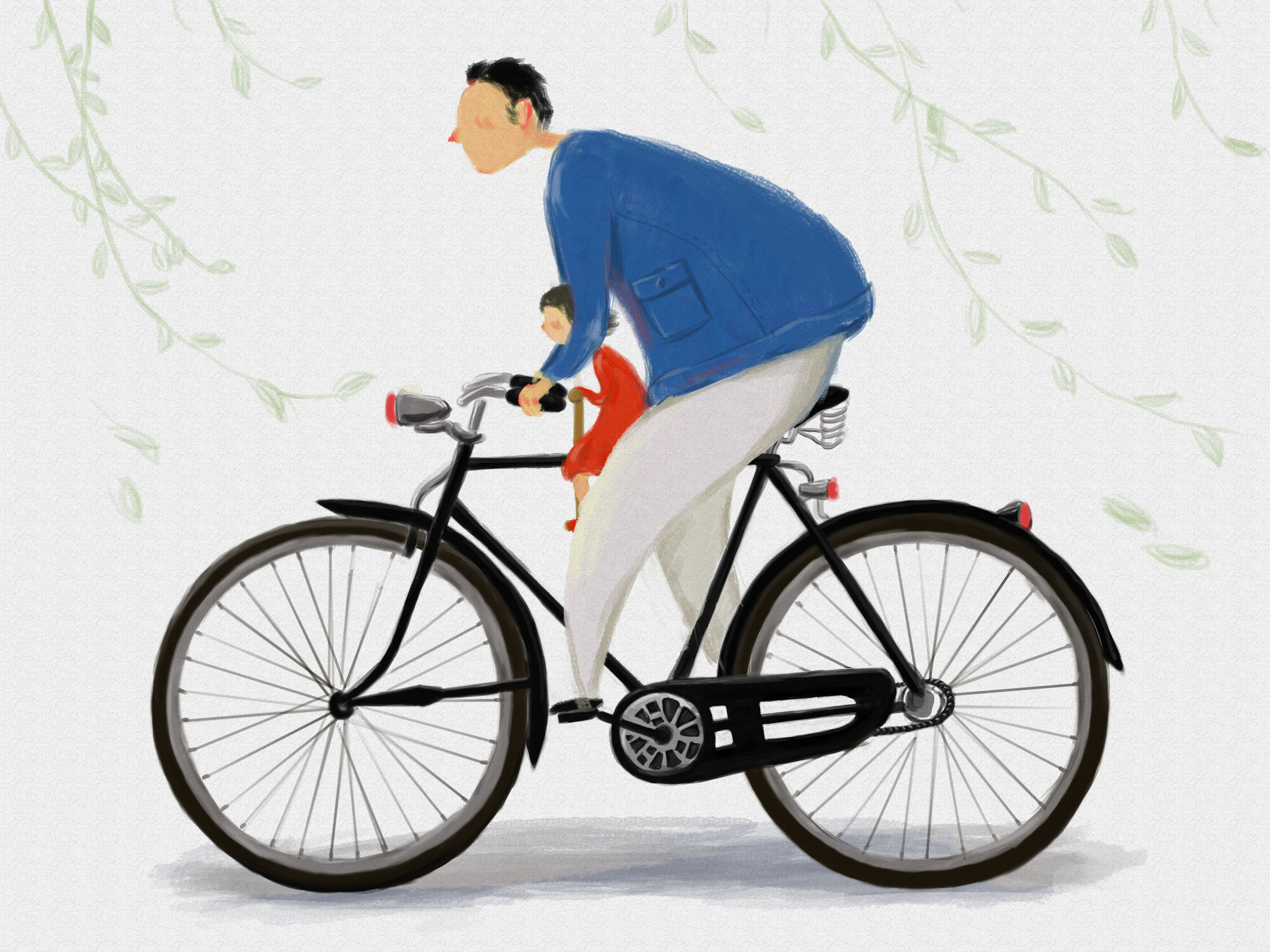 单车上的童年 【父亲节】